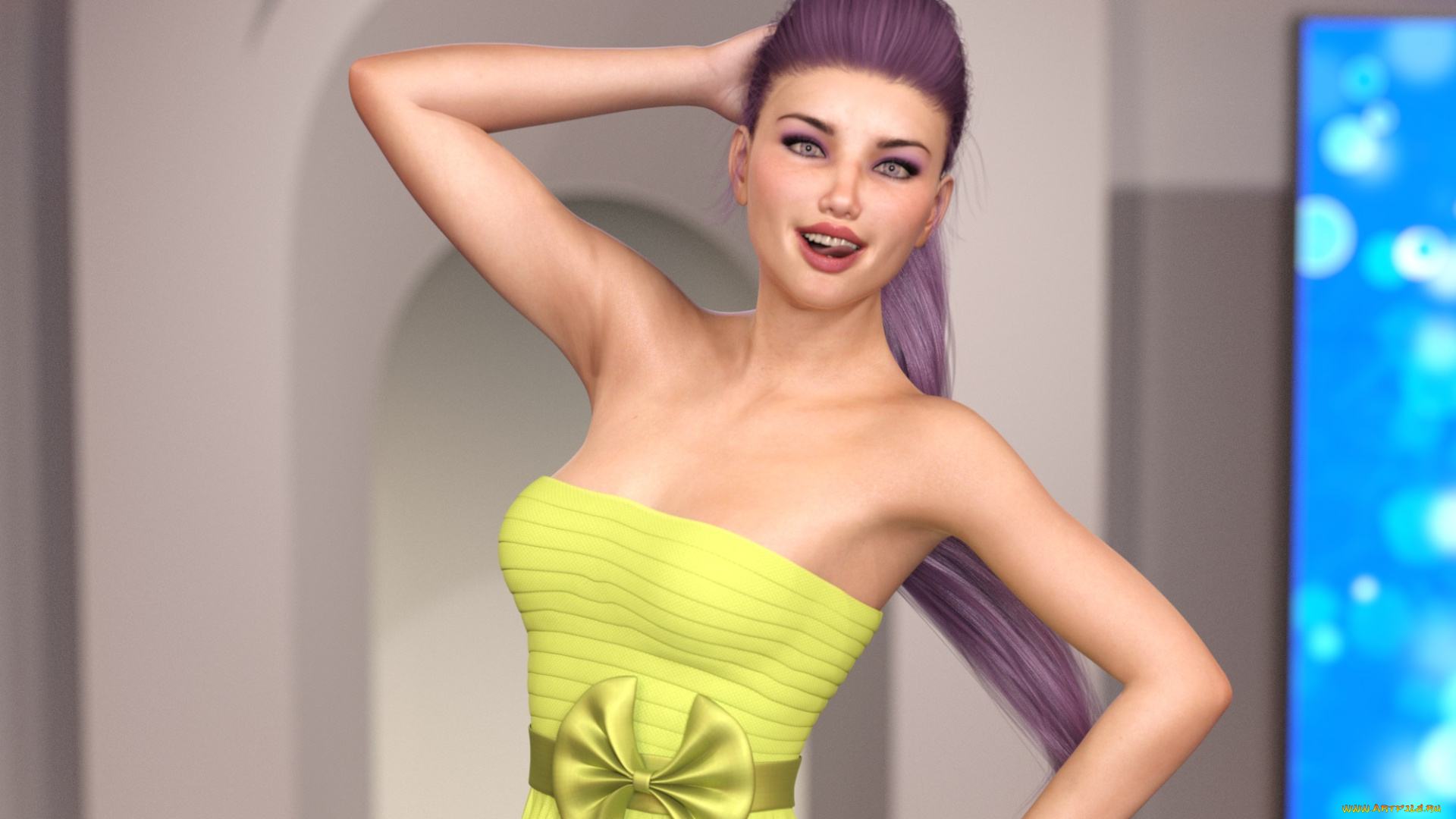 3д, графика, люди, , people, девушка, фон, взгляд