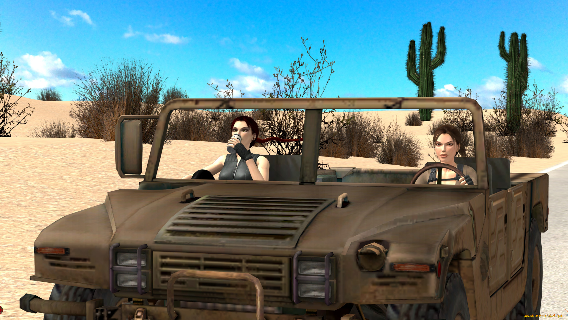 3д, графика, люди-авто, мото, , people-, car, , , moto, девушки, взгляд, фон