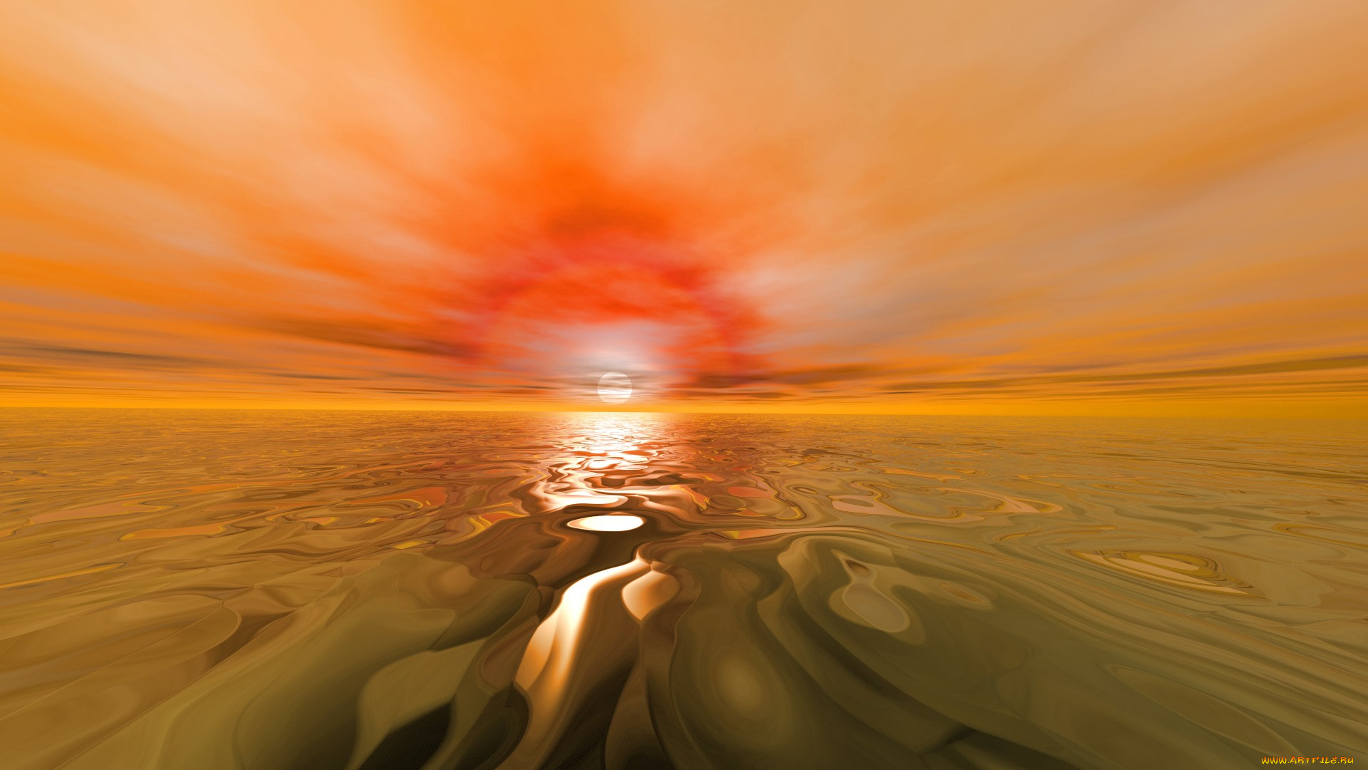 3д, графика, природа, , nature, цвета, узор, фон