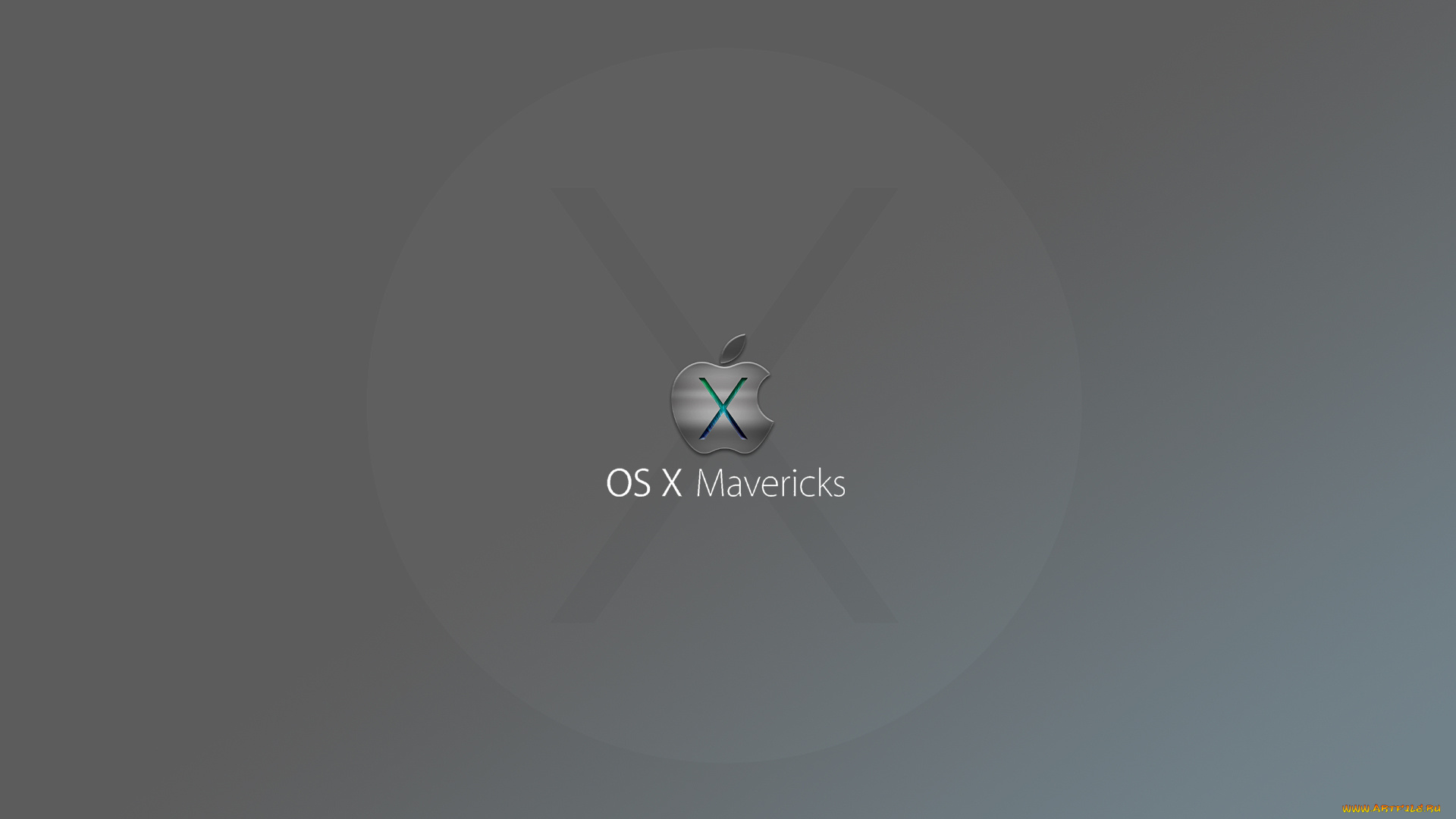 компьютеры, mac, os, логотип, фон