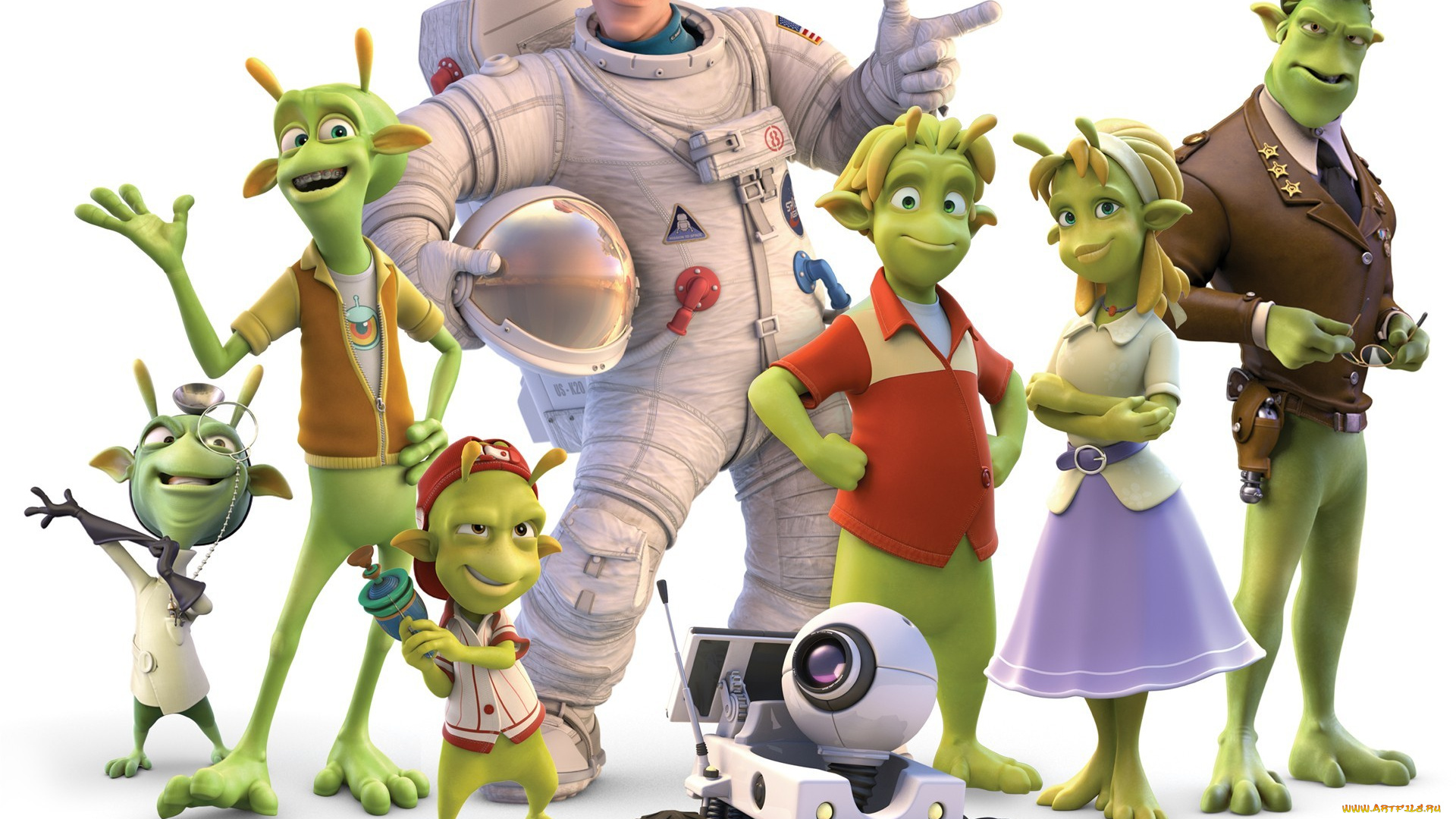 мультфильмы, planet, 51, planet, 51