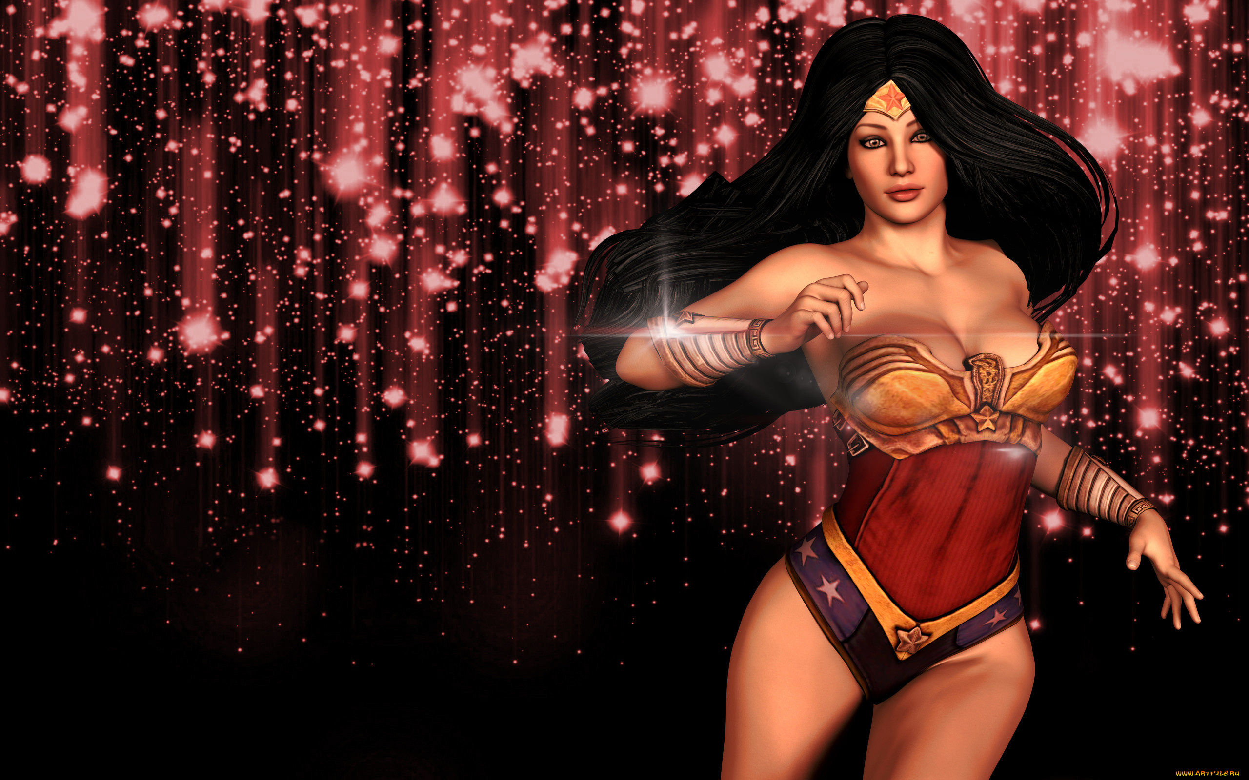 3д, графика, фантазия, , fantasy, взгляд, девушка, фон