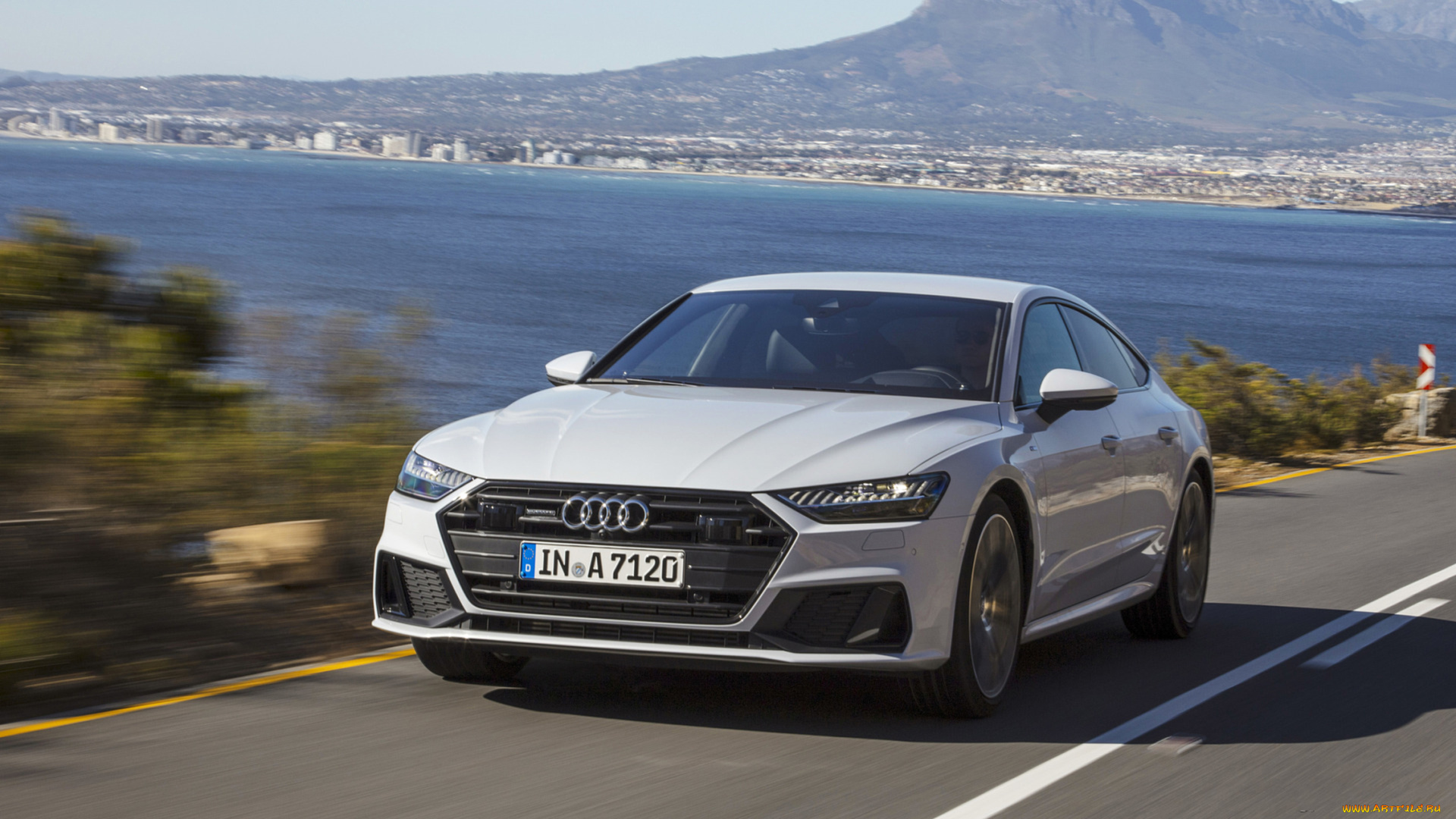 audi, a7, sportback, 2019, автомобили, audi, белый, 2019, sportback, a7