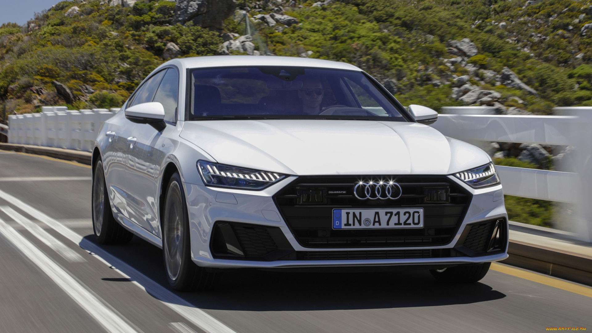 audi, a7, sportback, 2019, автомобили, audi, белый, 2019, sportback, a7