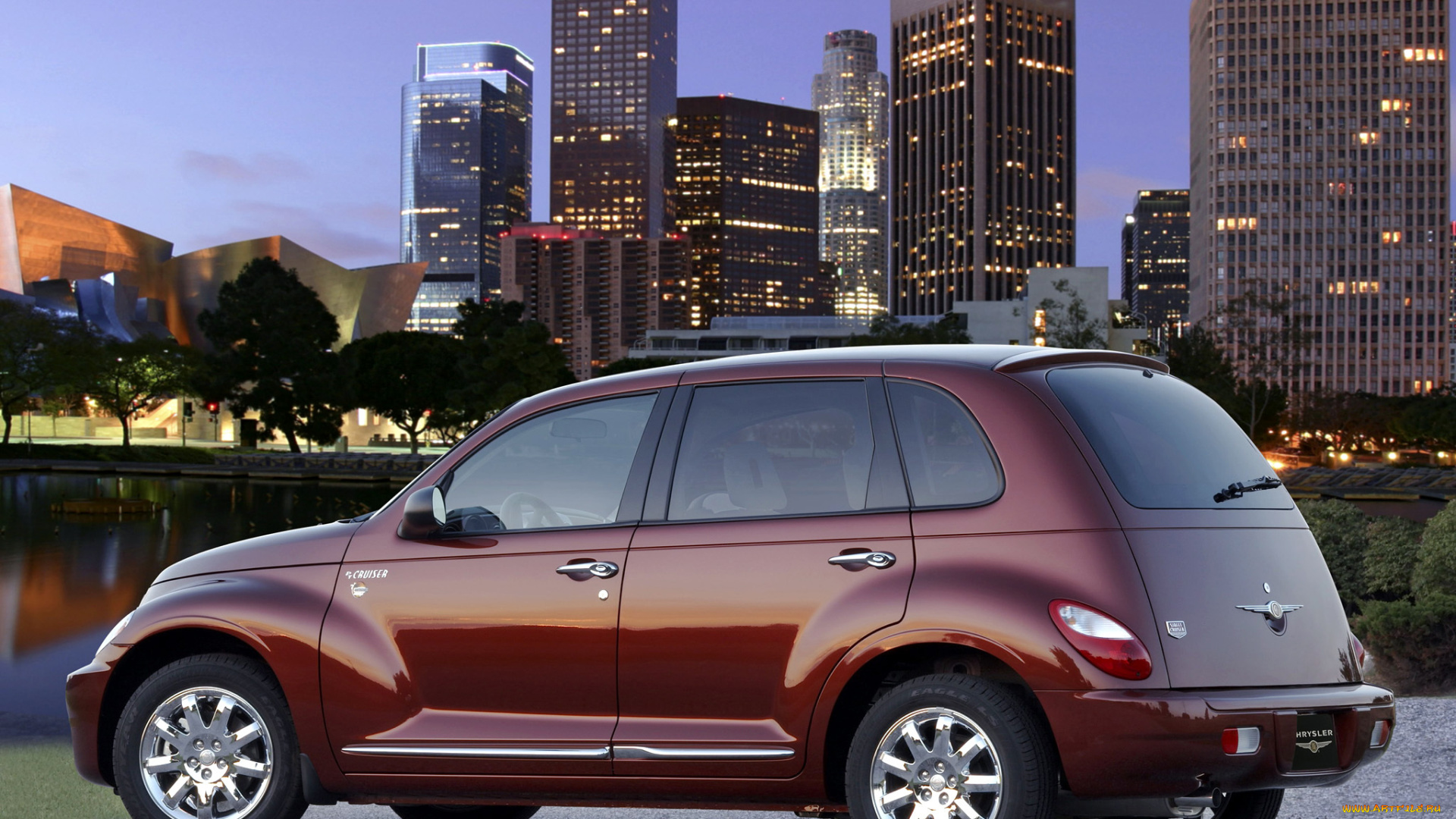 chrysler, street, pt, cruiser, sunset, boulevard, 2008, автомобили, chrysler, street, 2008, boulevard, sunset, cruiser, pt