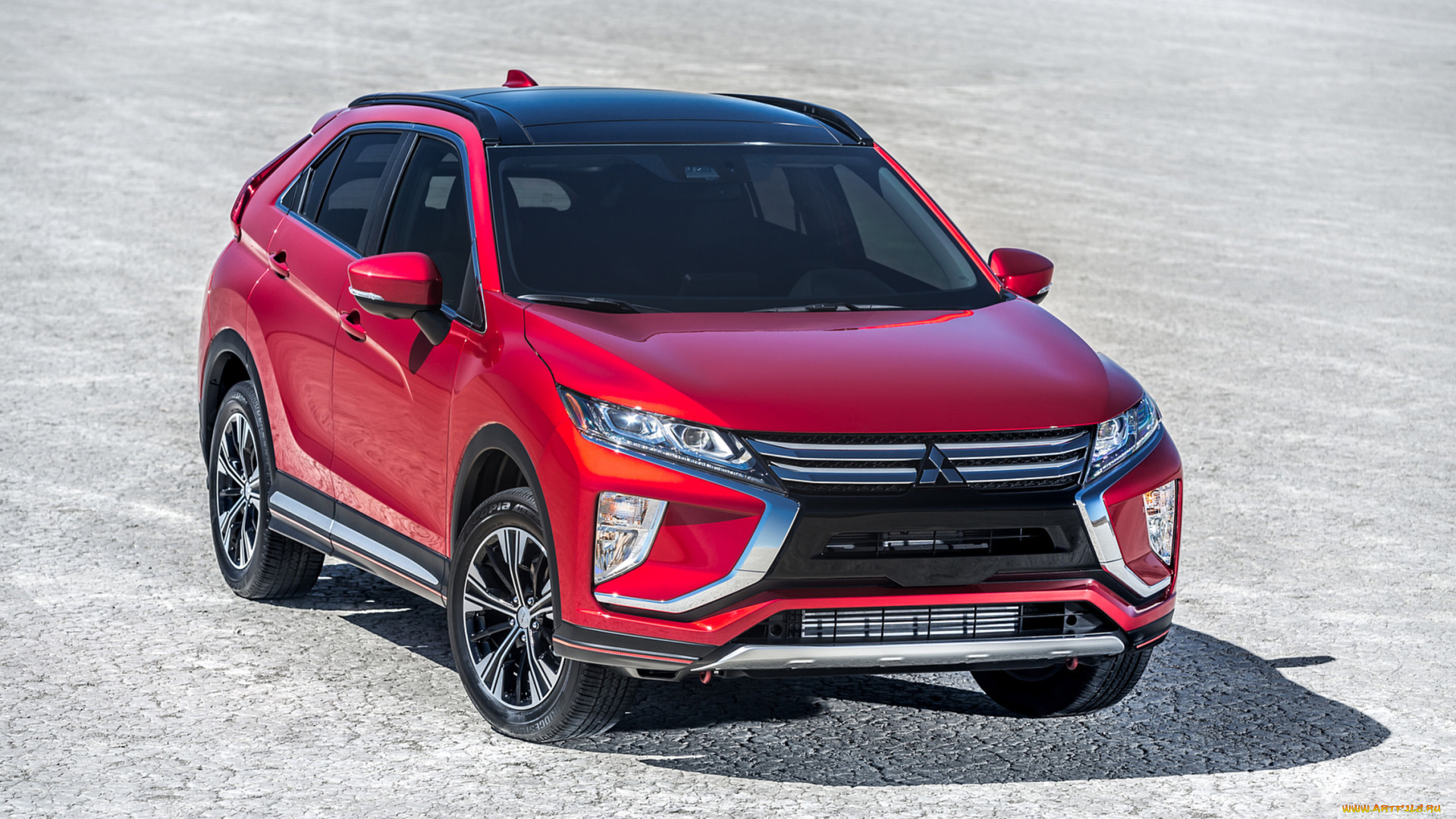 mitsubishi, eclipse, cross, 2018, автомобили, mitsubishi, красный, 2018, cross, eclipse