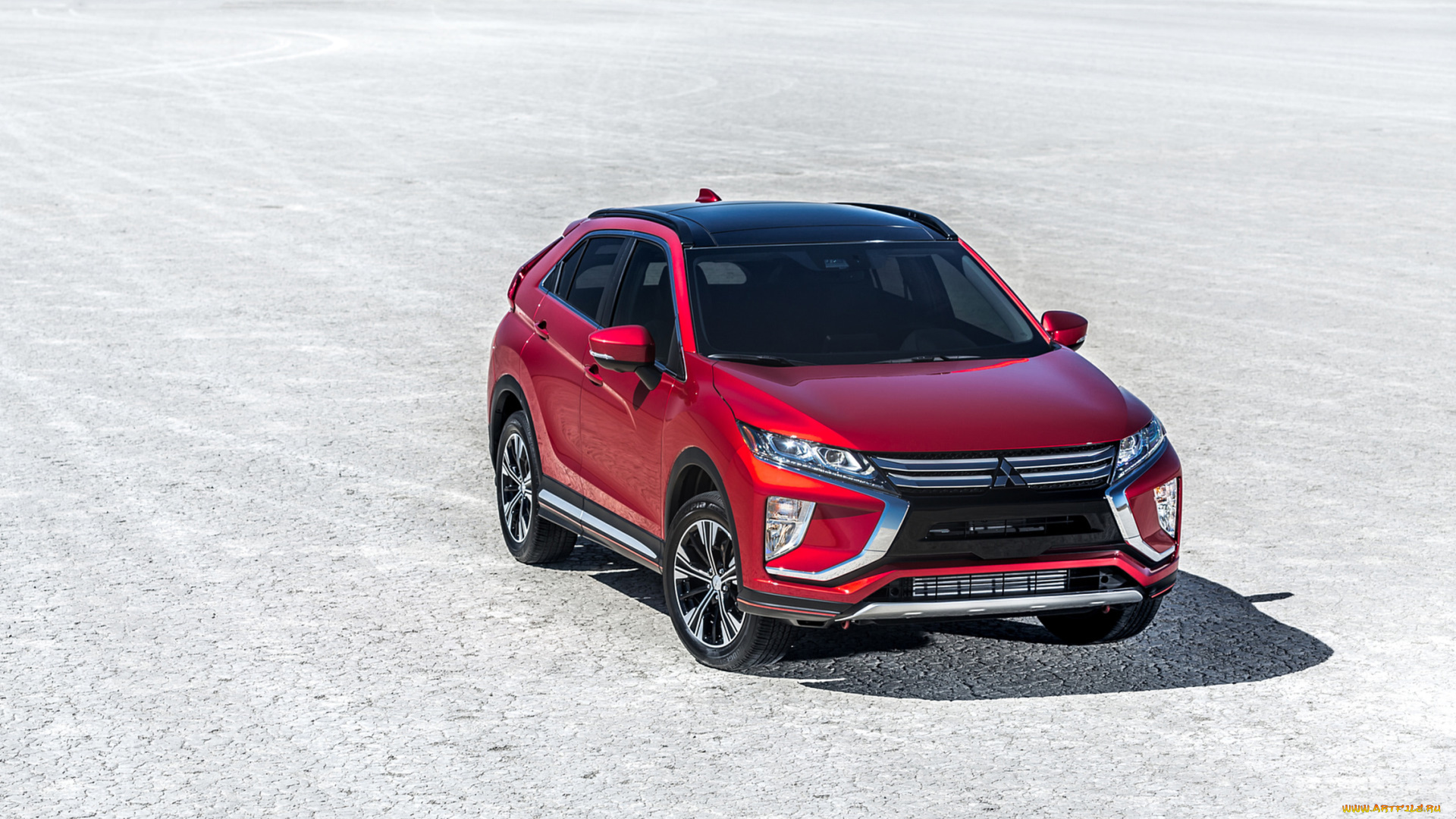 mitsubishi, eclipse, cross, 2018, автомобили, mitsubishi, eclipse, 2018, красный, cross