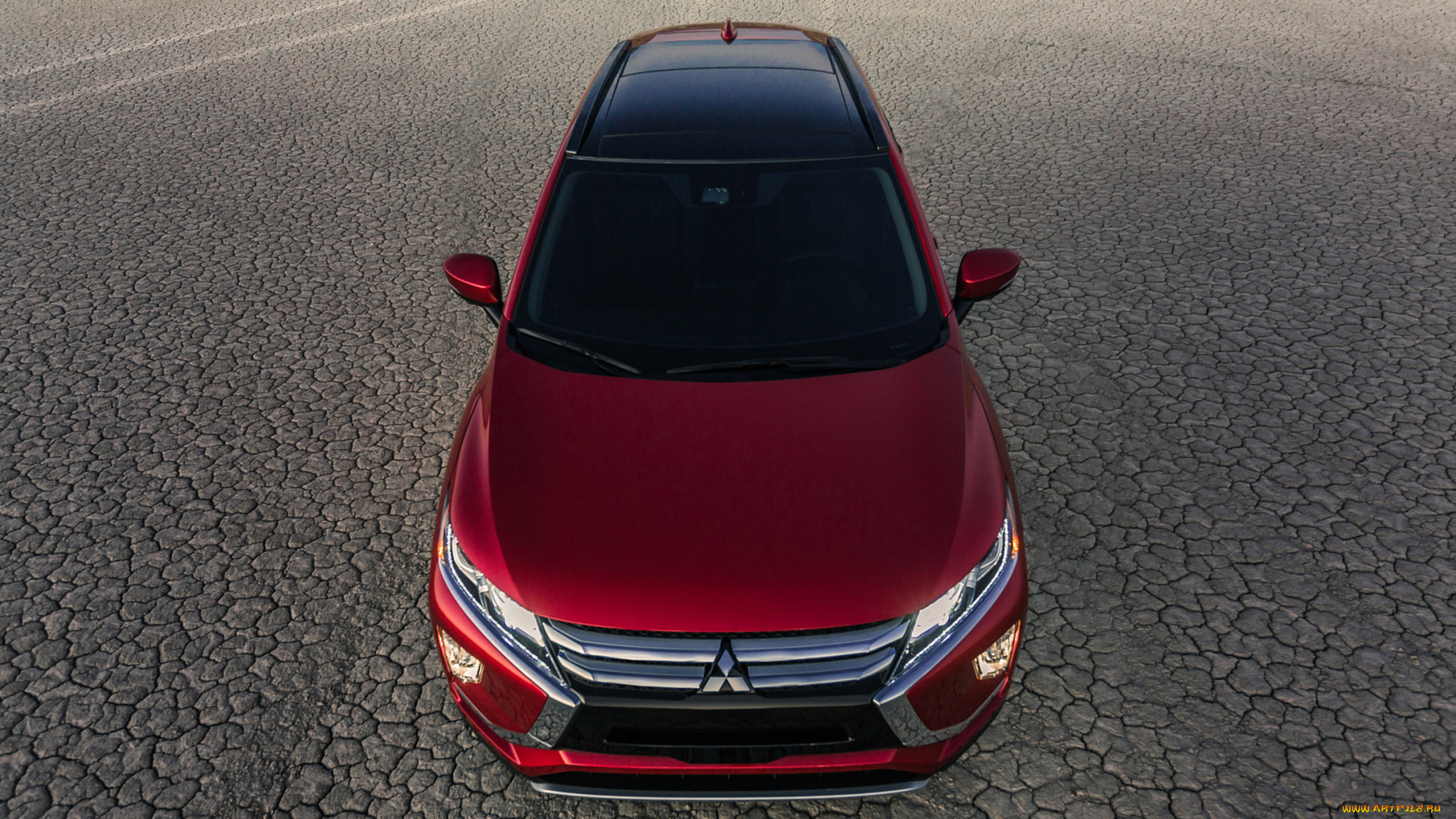 mitsubishi, eclipse, cross, 2018, автомобили, mitsubishi, красный, 2018, cross, eclipse