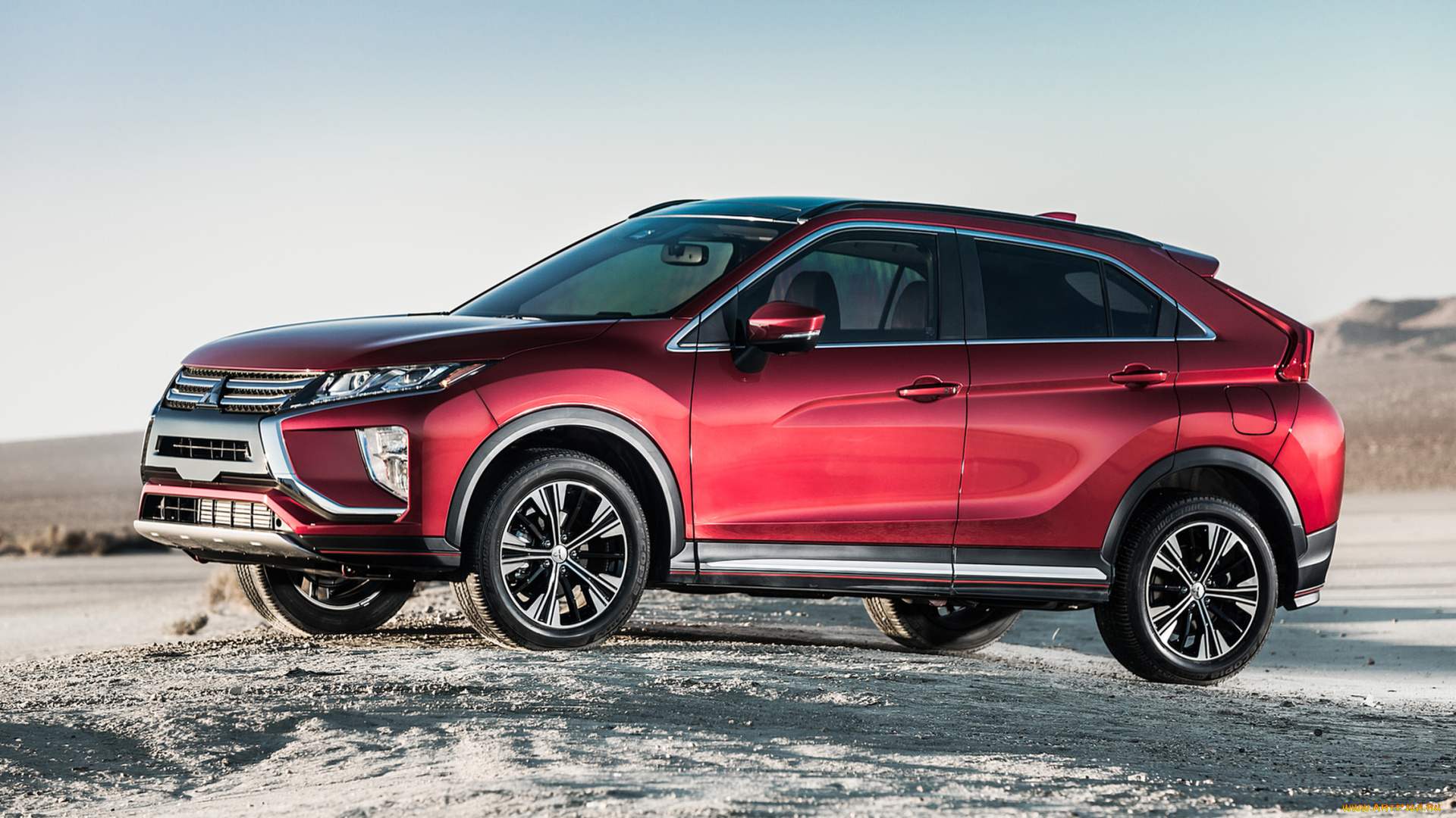 mitsubishi, eclipse, cross, 2018, автомобили, mitsubishi, eclipse, красный, cross, 2018