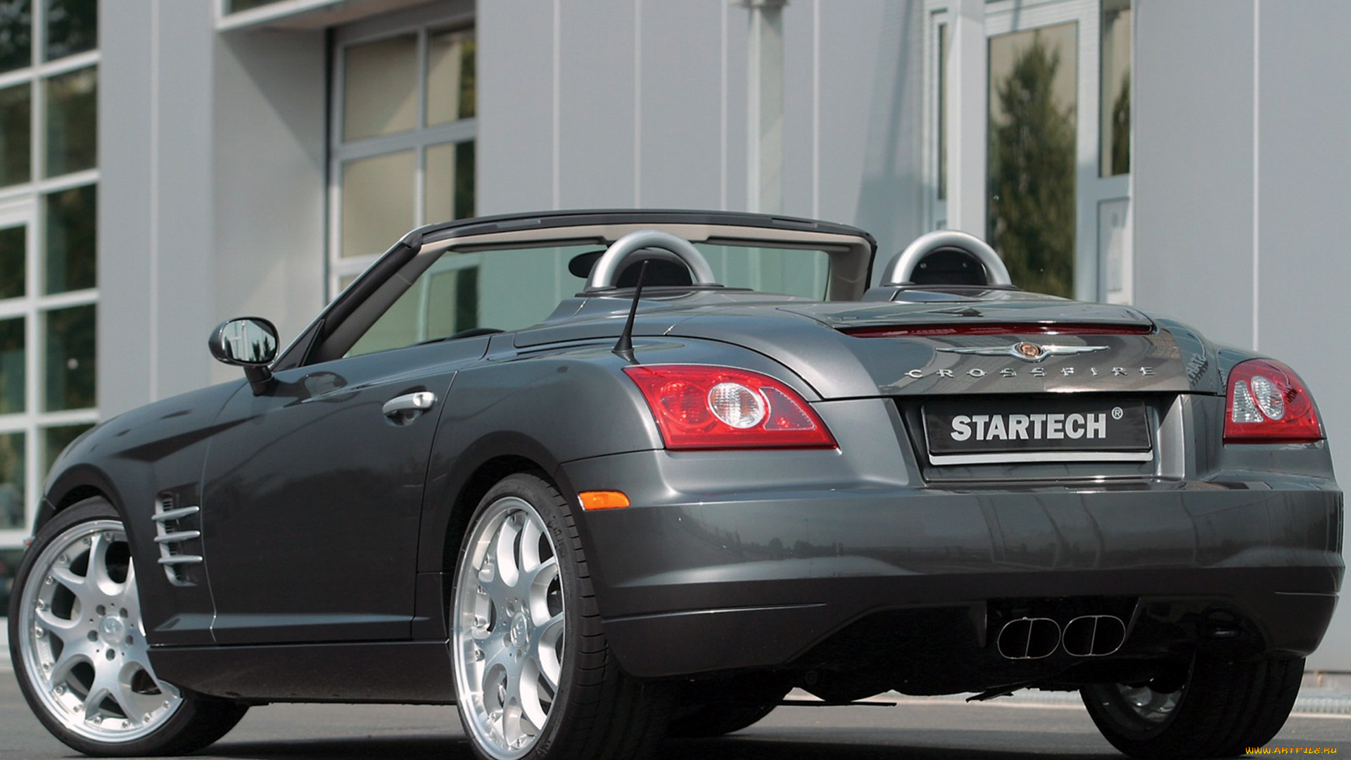 startech, chrysler, crossfire, roadster, 2006, автомобили, chrysler, 2006, roadster, crossfire, startech, серый