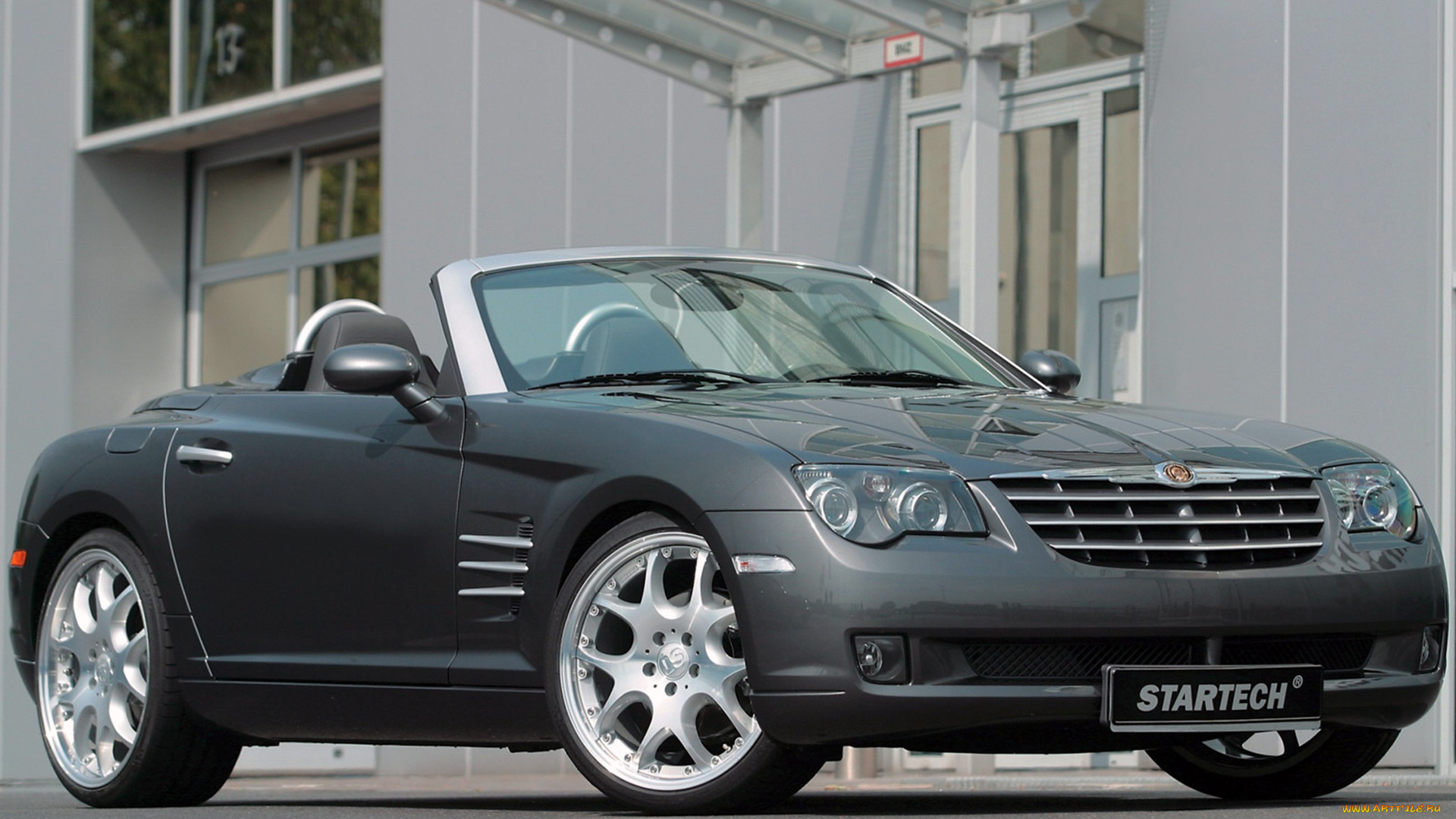 startech, chrysler, crossfire, roadster, 2006, автомобили, chrysler, 2006, roadster, crossfire, startech, серый