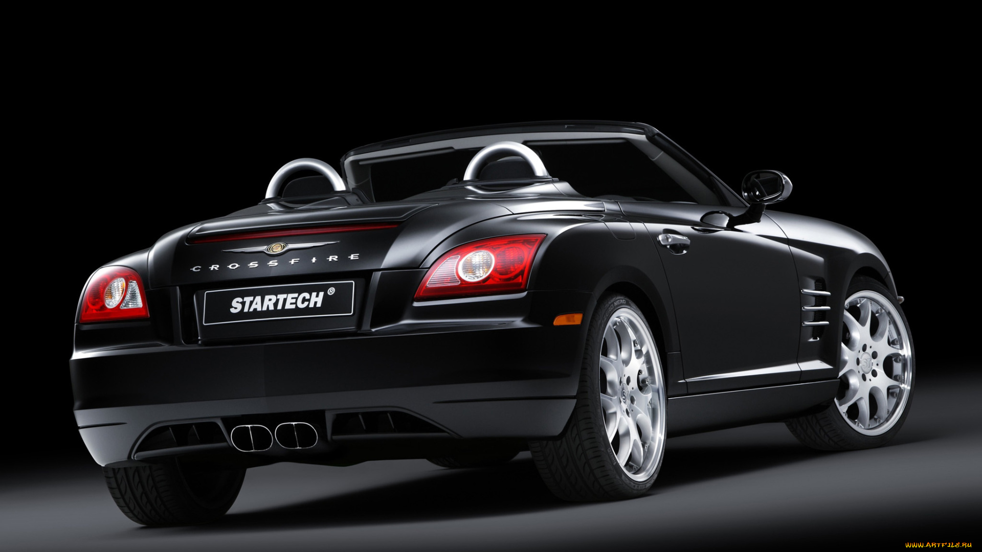 startech, chrysler, crossfire, roadster, 2006, автомобили, chrysler, чёрный, 2006, roadster, startech, crossfire