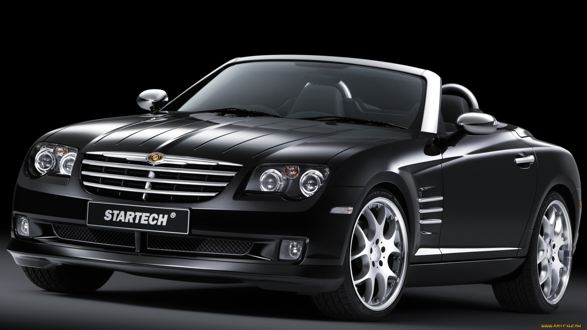 startech, chrysler, crossfire, roadster, 2006, автомобили, chrysler, startech, чёрный, 2006, roadster, crossfire