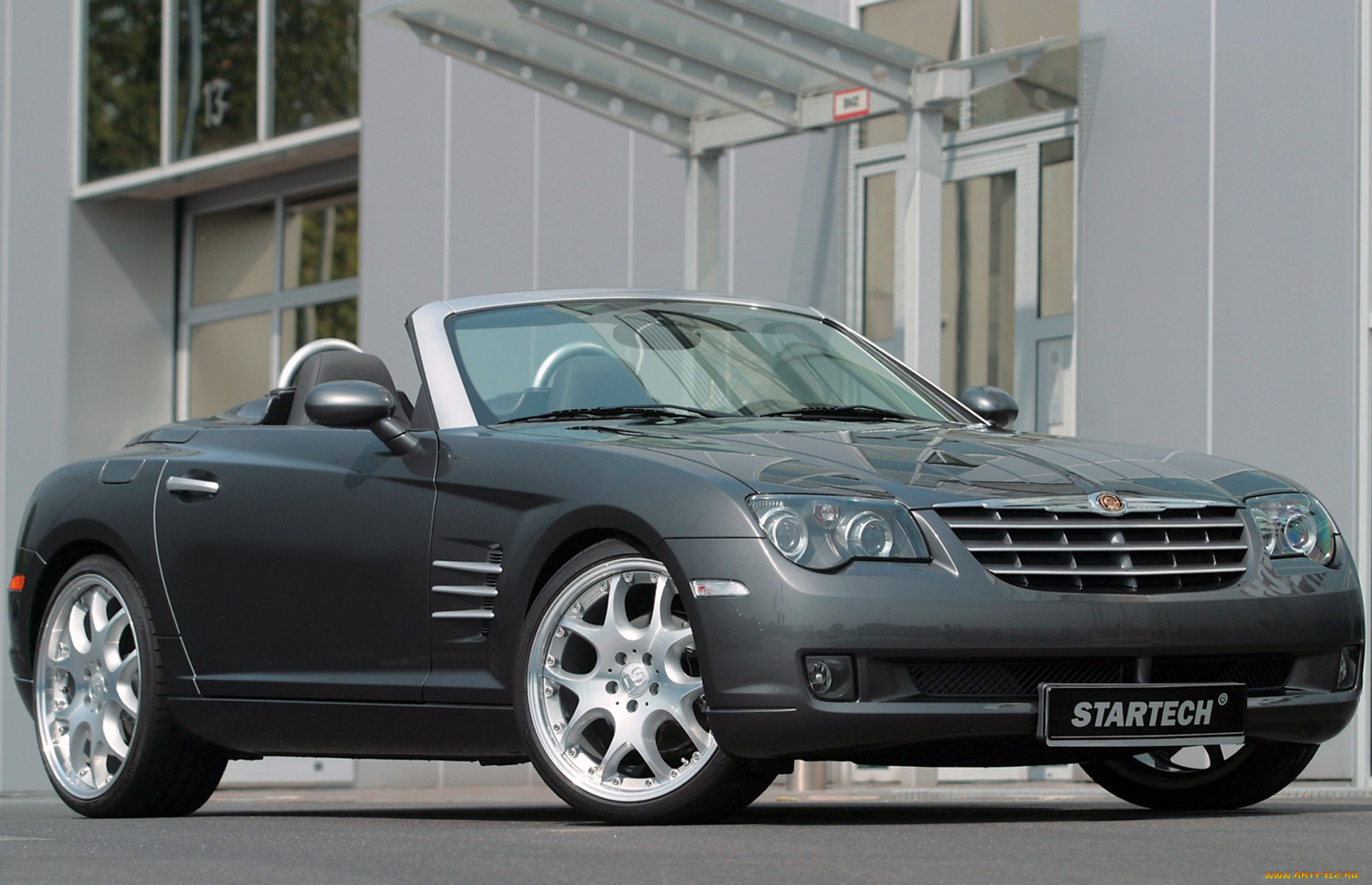 startech, chrysler, crossfire, roadster, 2006, автомобили, chrysler, 2006, roadster, crossfire, startech, серый