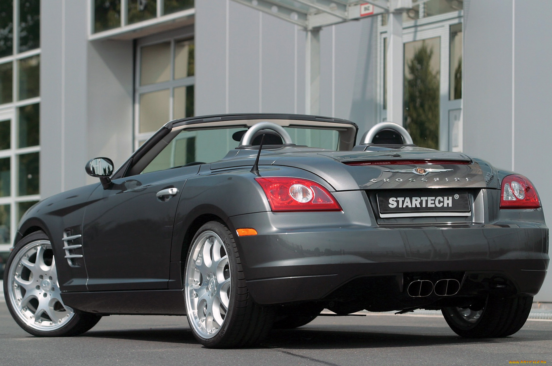 startech, chrysler, crossfire, roadster, 2006, автомобили, chrysler, 2006, roadster, crossfire, startech, серый