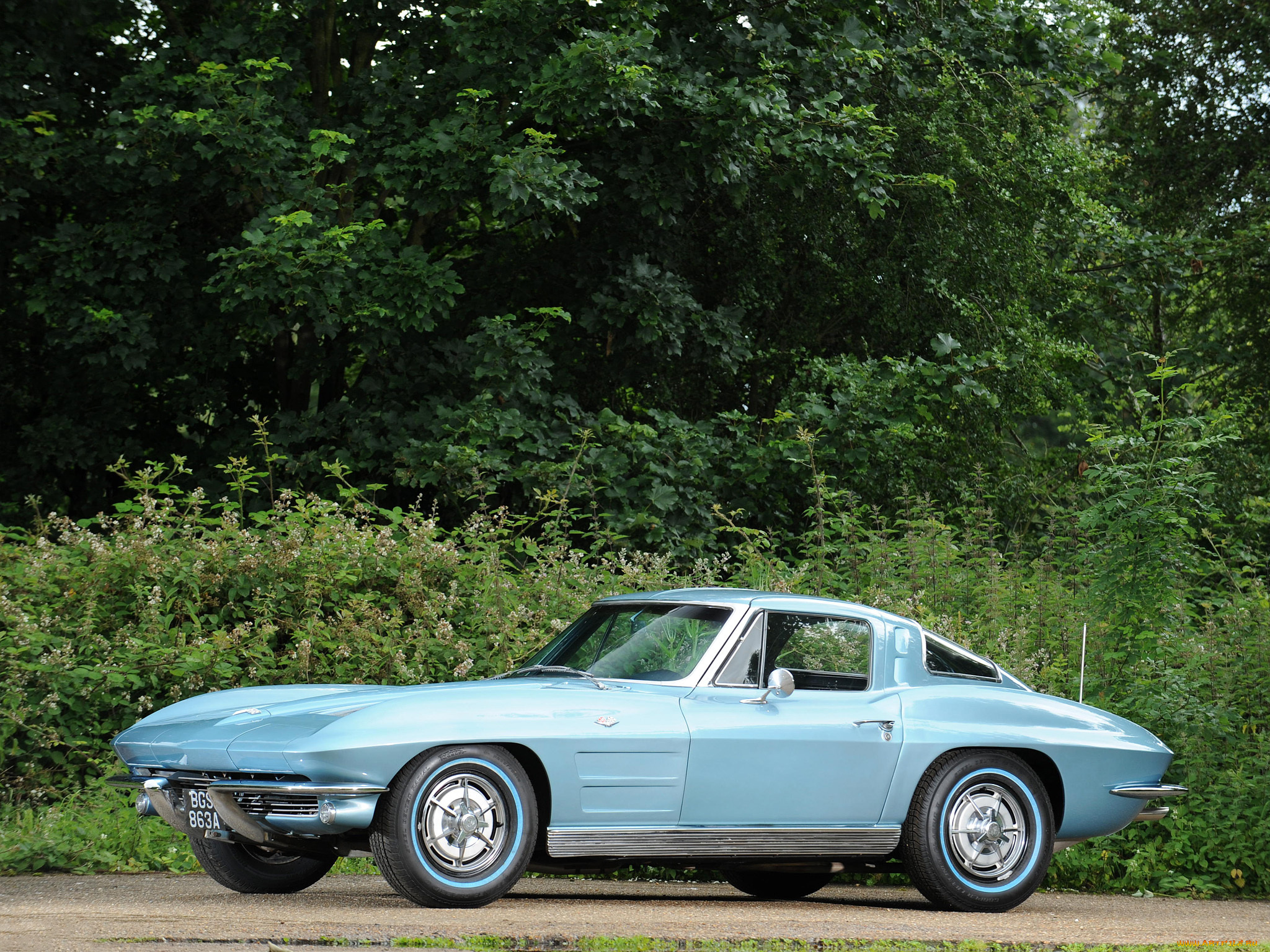 corvette, sting, ray, 1963, автомобили, corvette, sting, ray, 1963