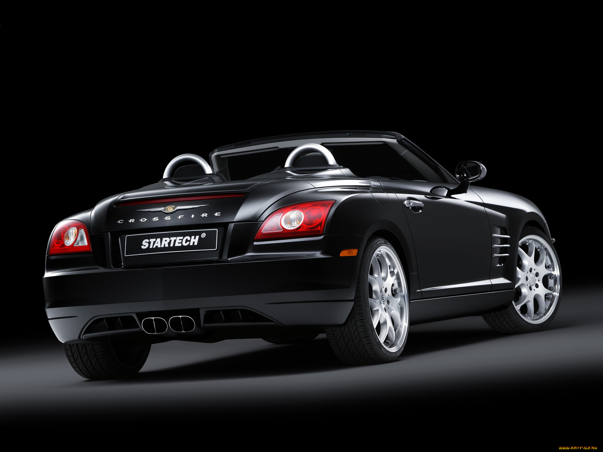 startech, chrysler, crossfire, roadster, 2006, автомобили, chrysler, чёрный, 2006, roadster, startech, crossfire