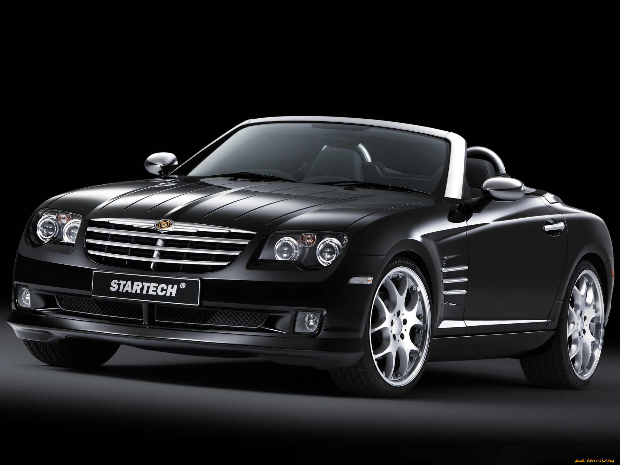 startech, chrysler, crossfire, roadster, 2006, автомобили, chrysler, startech, чёрный, 2006, roadster, crossfire