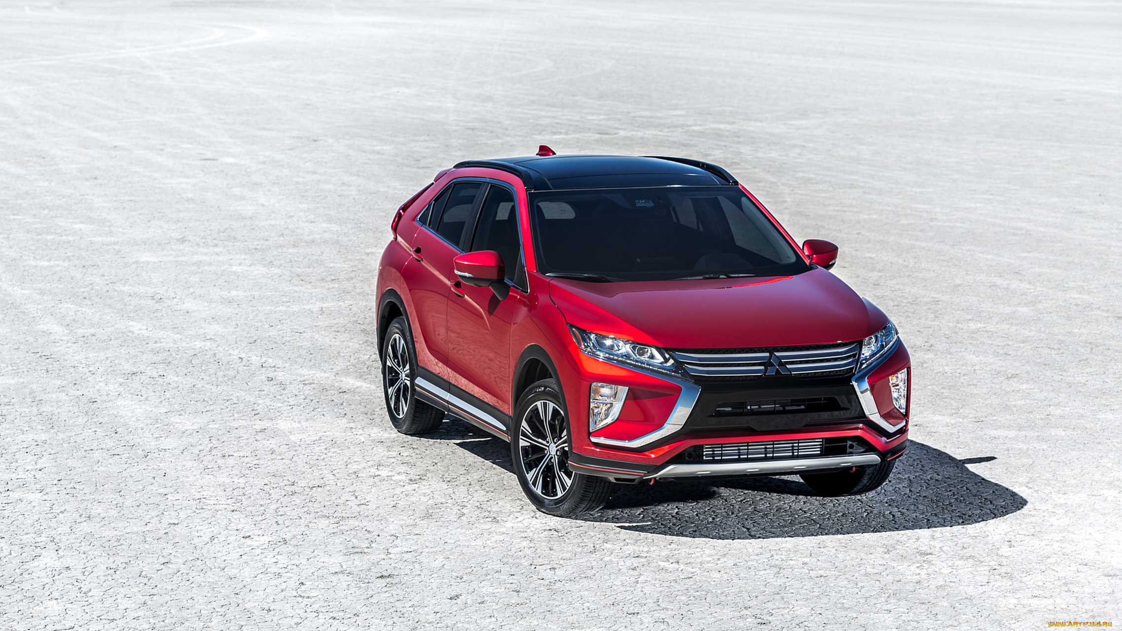 mitsubishi, eclipse, cross, 2018, автомобили, mitsubishi, eclipse, 2018, красный, cross