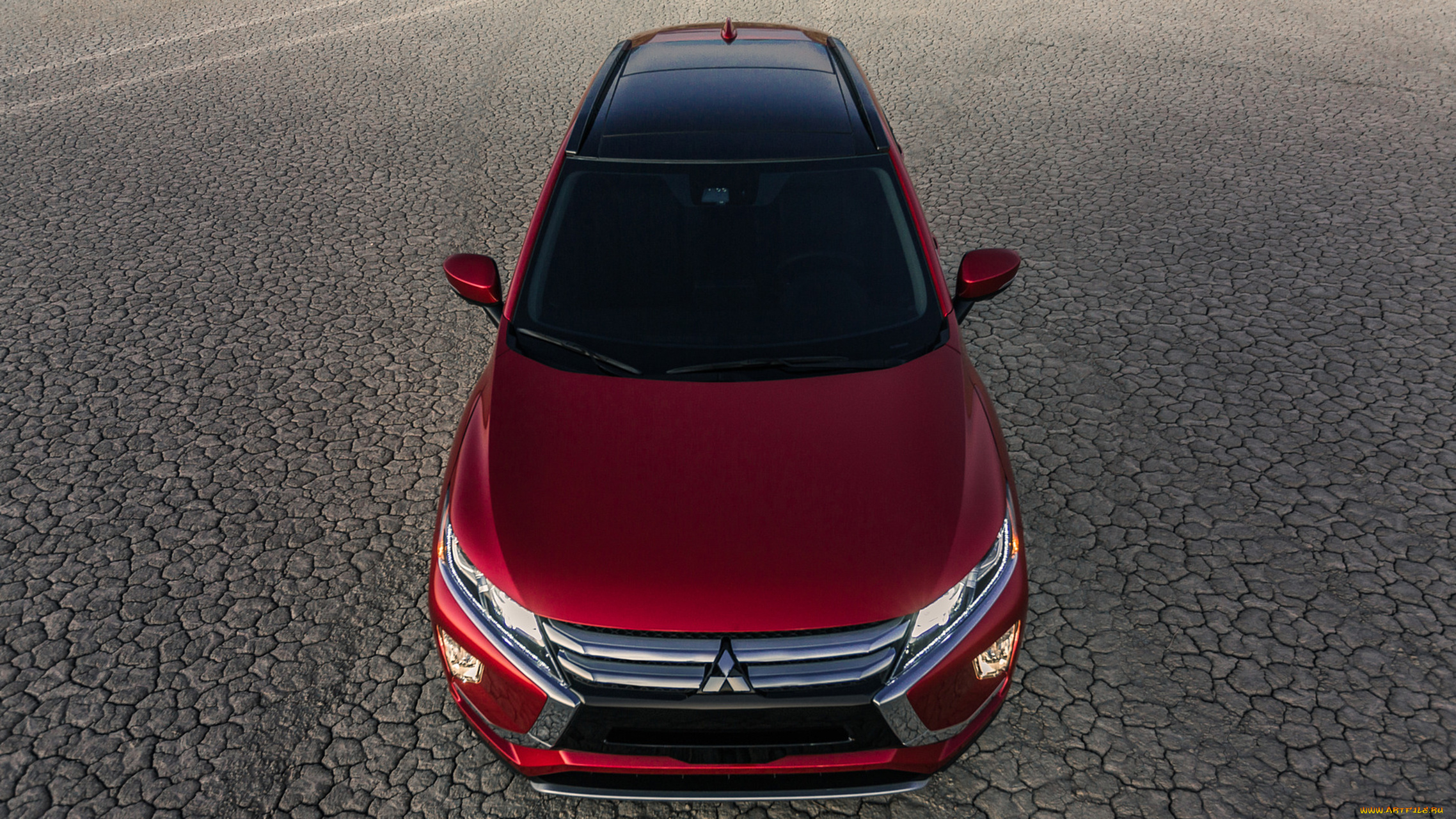 mitsubishi, eclipse, cross, 2018, автомобили, mitsubishi, красный, 2018, cross, eclipse