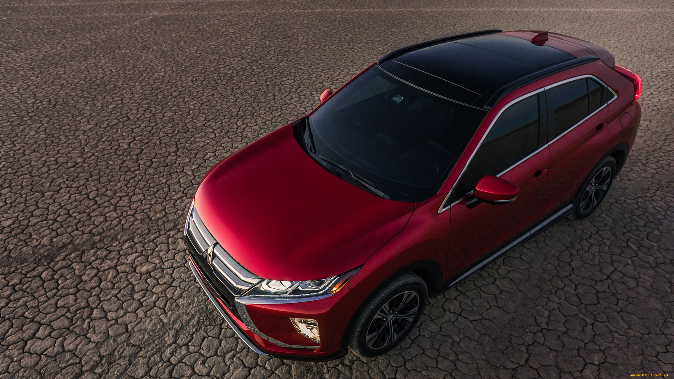 mitsubishi, eclipse, cross, 2018, автомобили, mitsubishi, красный, 2018, eclipse, cross