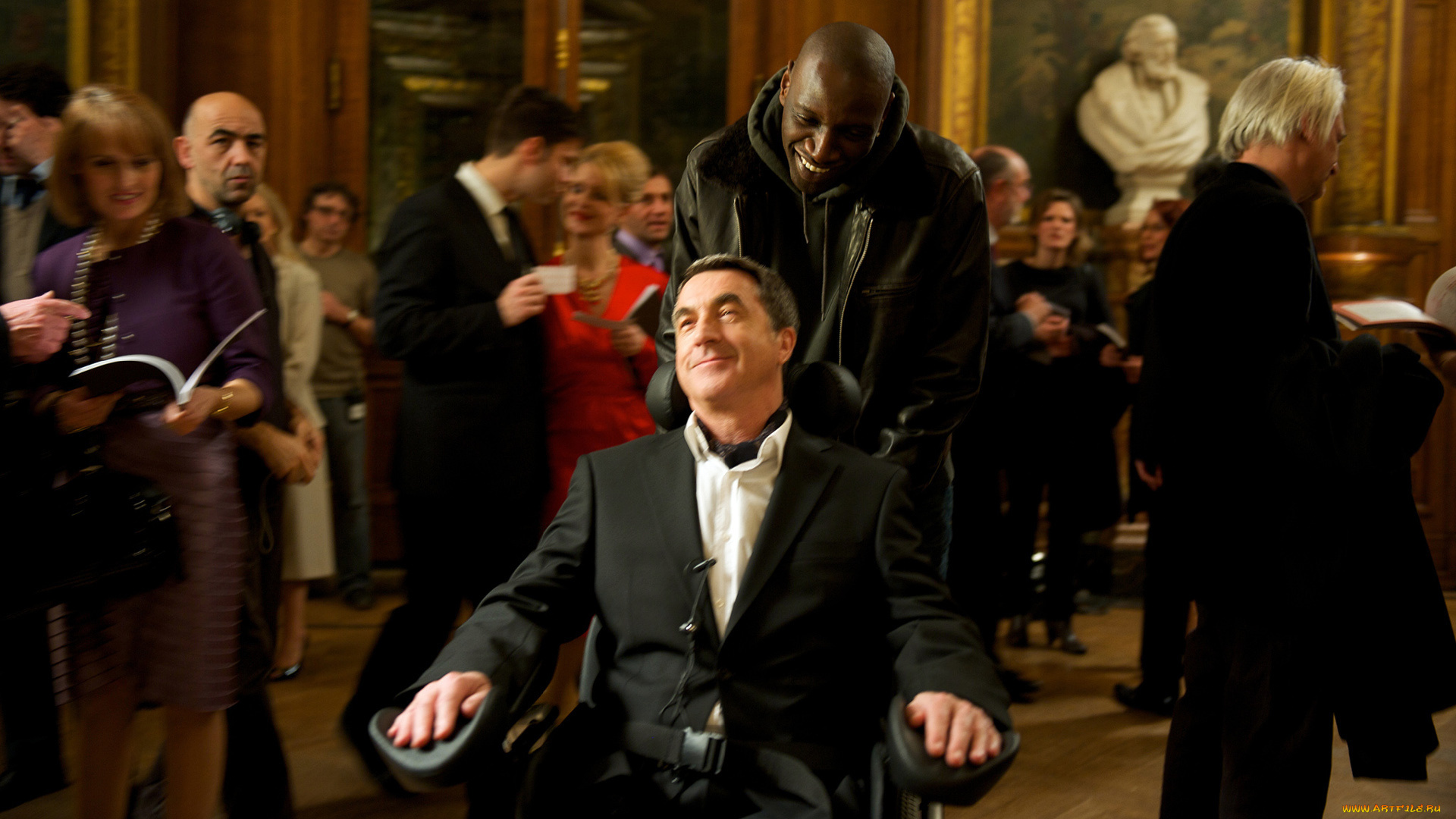 кино, фильмы, 1, 1, intouchables, люди, дрисс, филипп