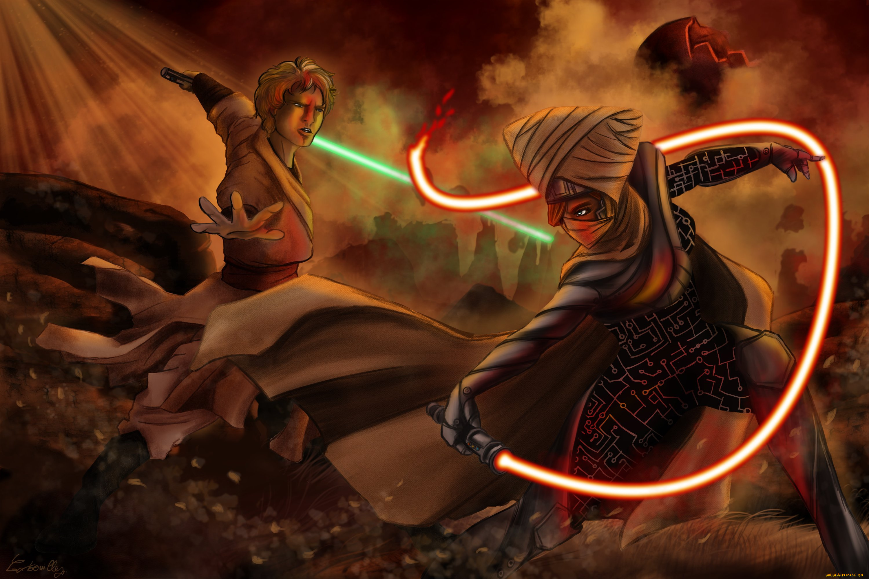 видео, игры, star, wars, хлыст, ситх, джедай, бой