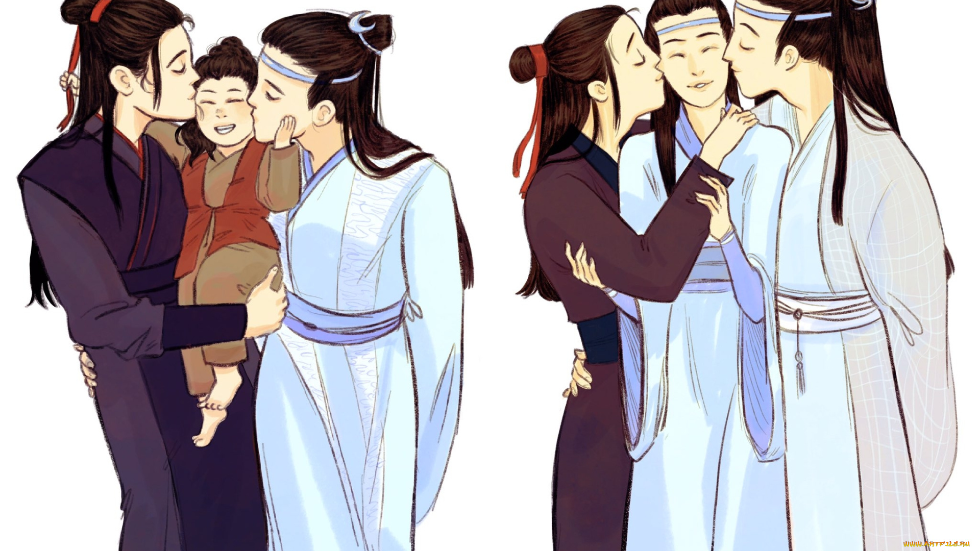 аниме, mo, dao, zu, shi, the, untamed, неукротимый, повелитель, чэньцин, мосян, тунсю, mo, dao, zu, shi, магистр, дьявольского, культа