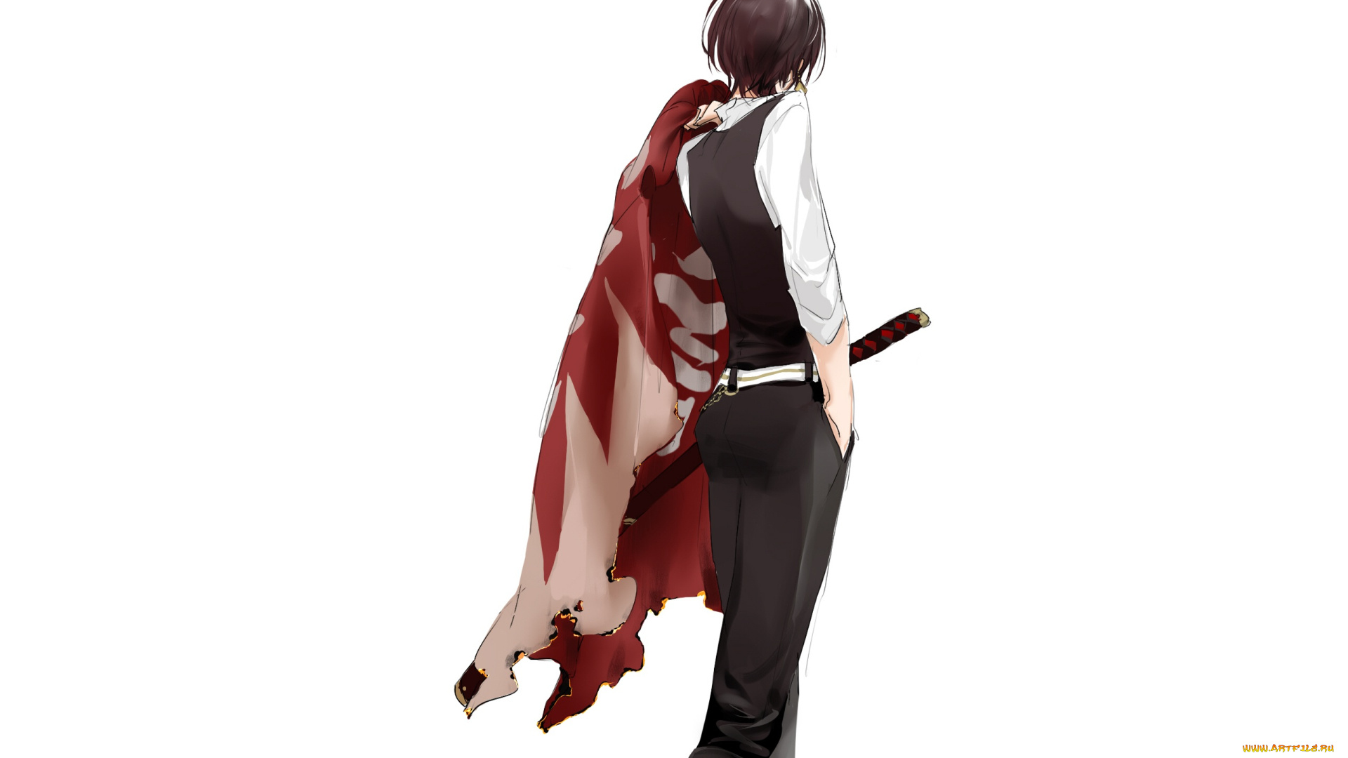 аниме, touken, ranbu, kashuu, kiyomitsu