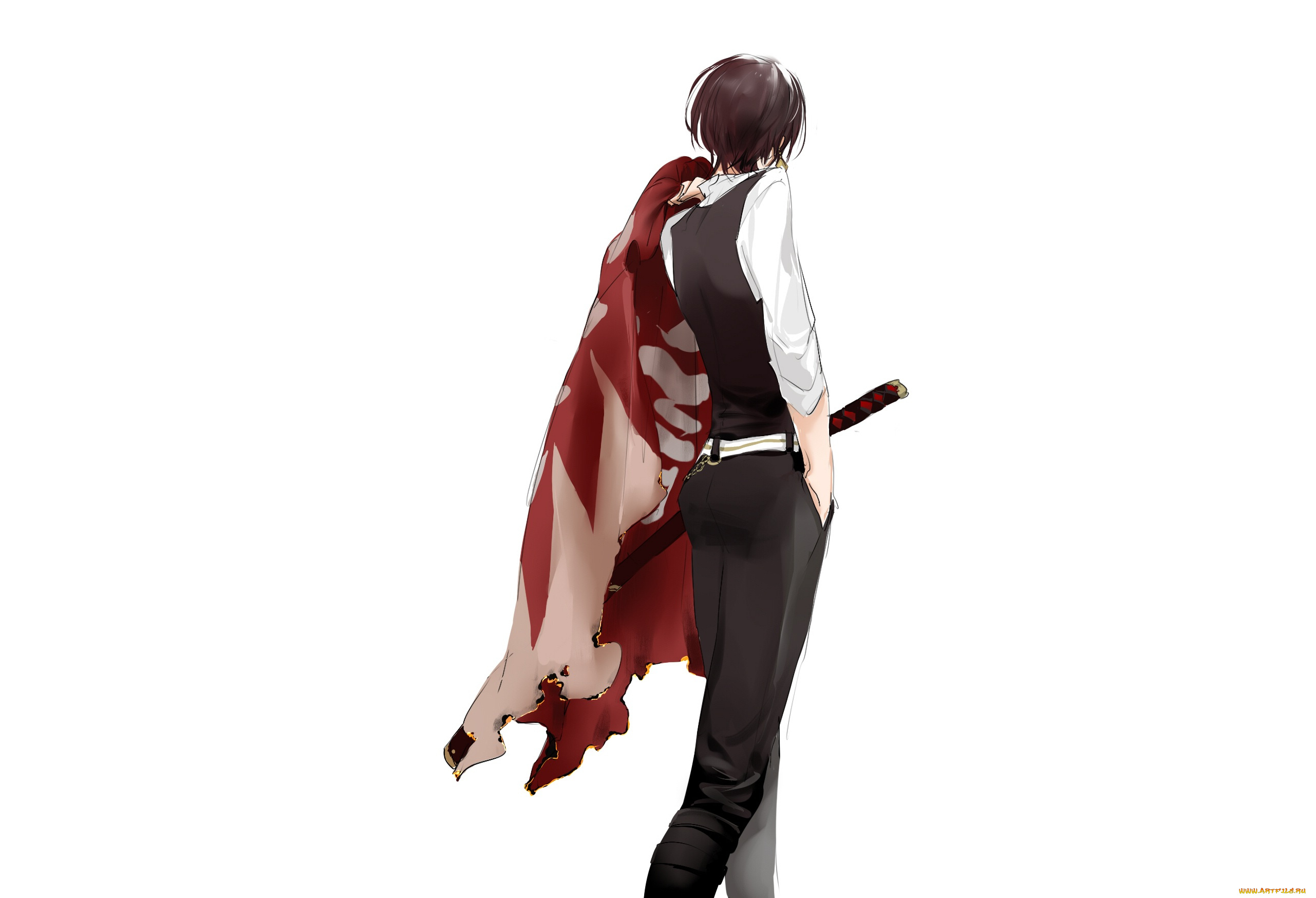 аниме, touken, ranbu, kashuu, kiyomitsu