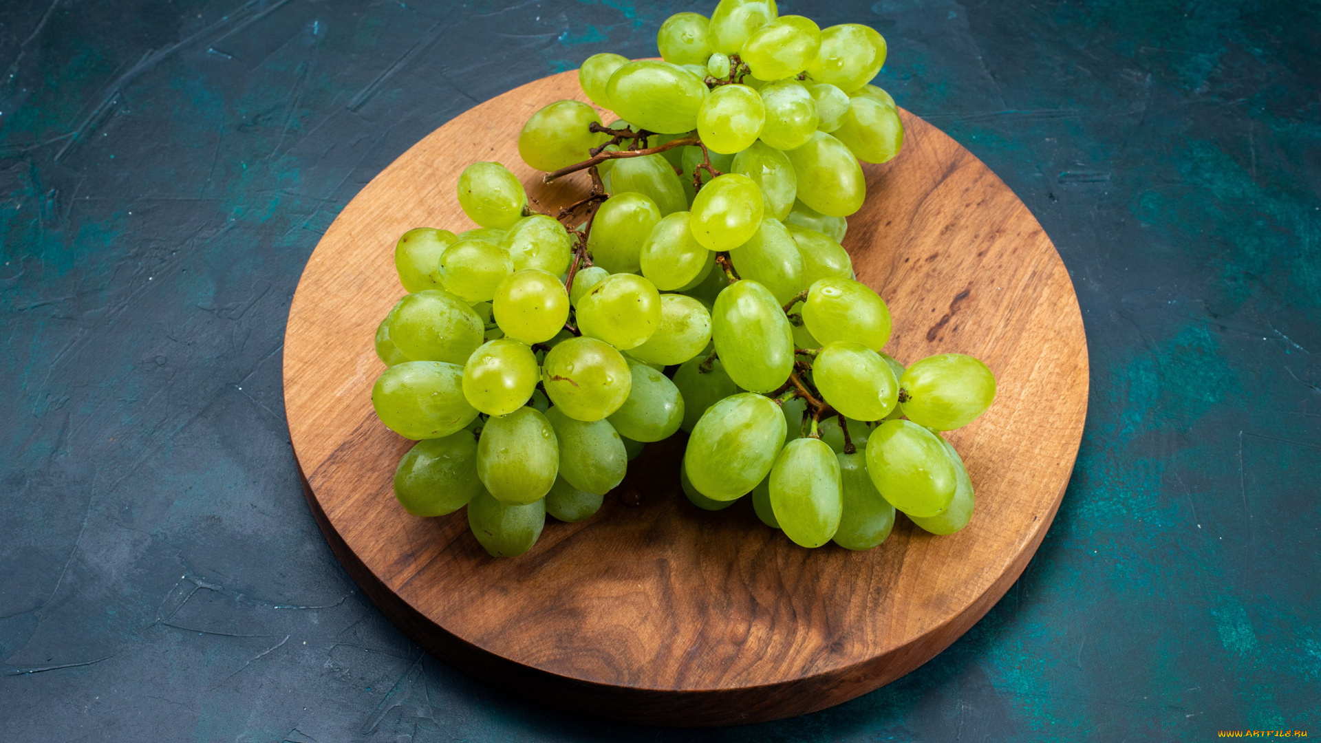 еда, виноград, ягоды, зеленый
