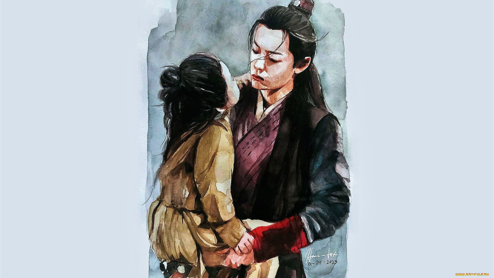 рисованное, кино, , мультфильмы, вэй, усянь, а-юань