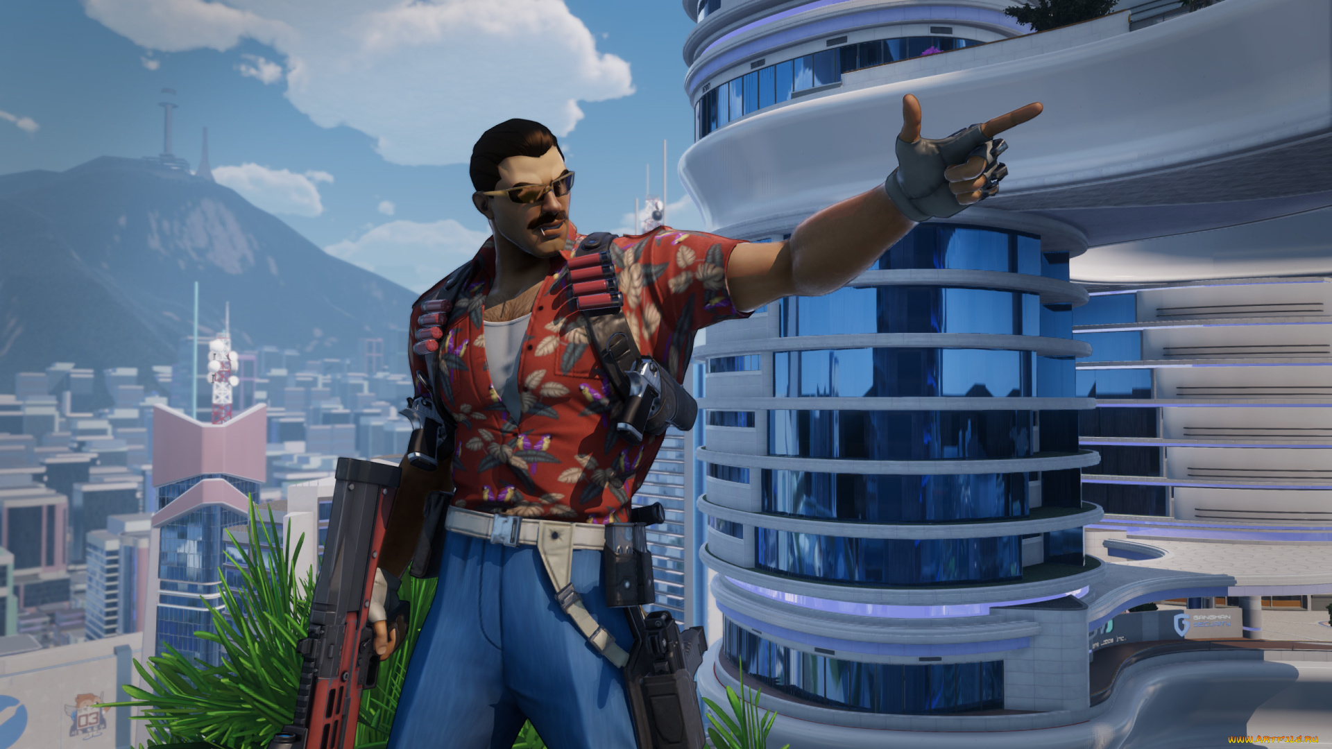 видео, игры, agents, of, mayhem, мужчина, оружие, город