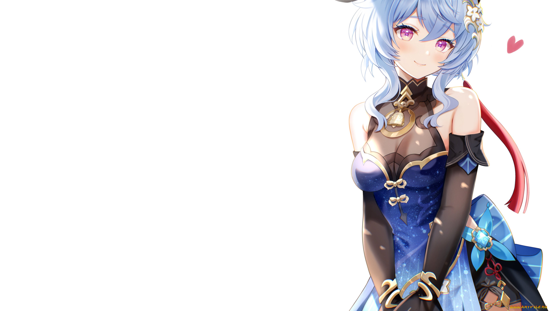 аниме, genshin, impact, девушка