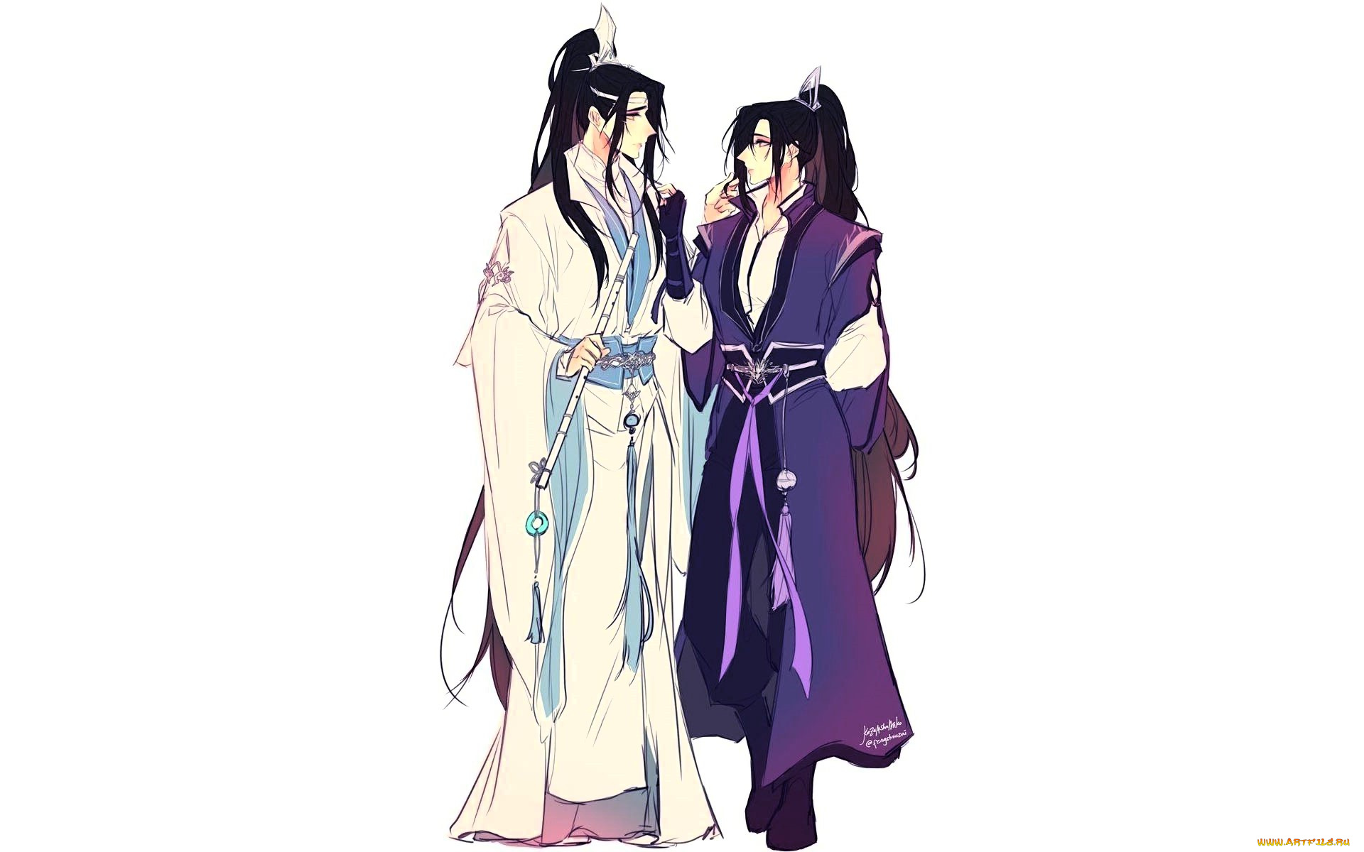 аниме, mo, dao, zu, shi, лань, сичэнь, цзян, чэн