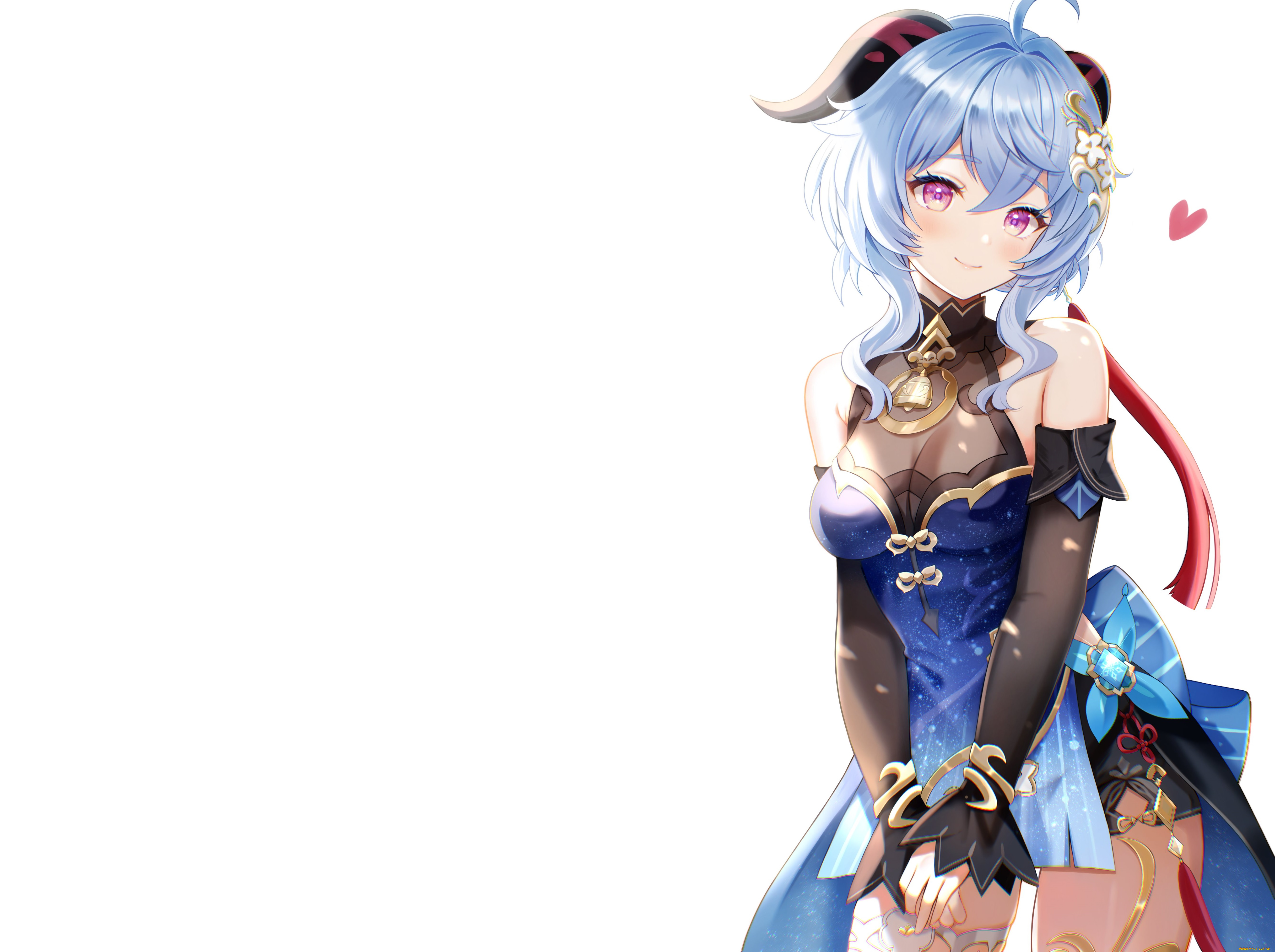 аниме, genshin, impact, девушка