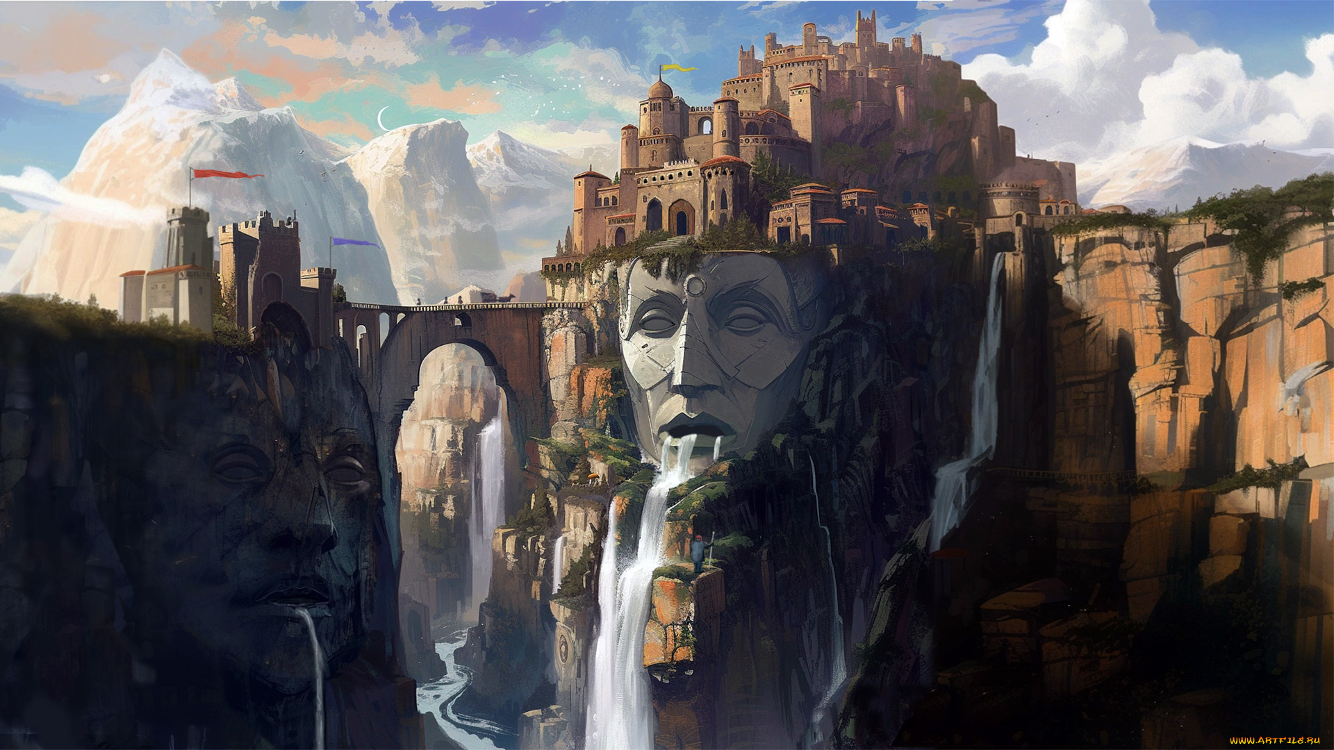 фэнтези, замки, нейросети, графика, нейроарт, ai, art, нейронные, сети, рисунки, нейро, искусство, нейрографика, graphics, neuroart, neural, networks, drawings, neuro, neurography