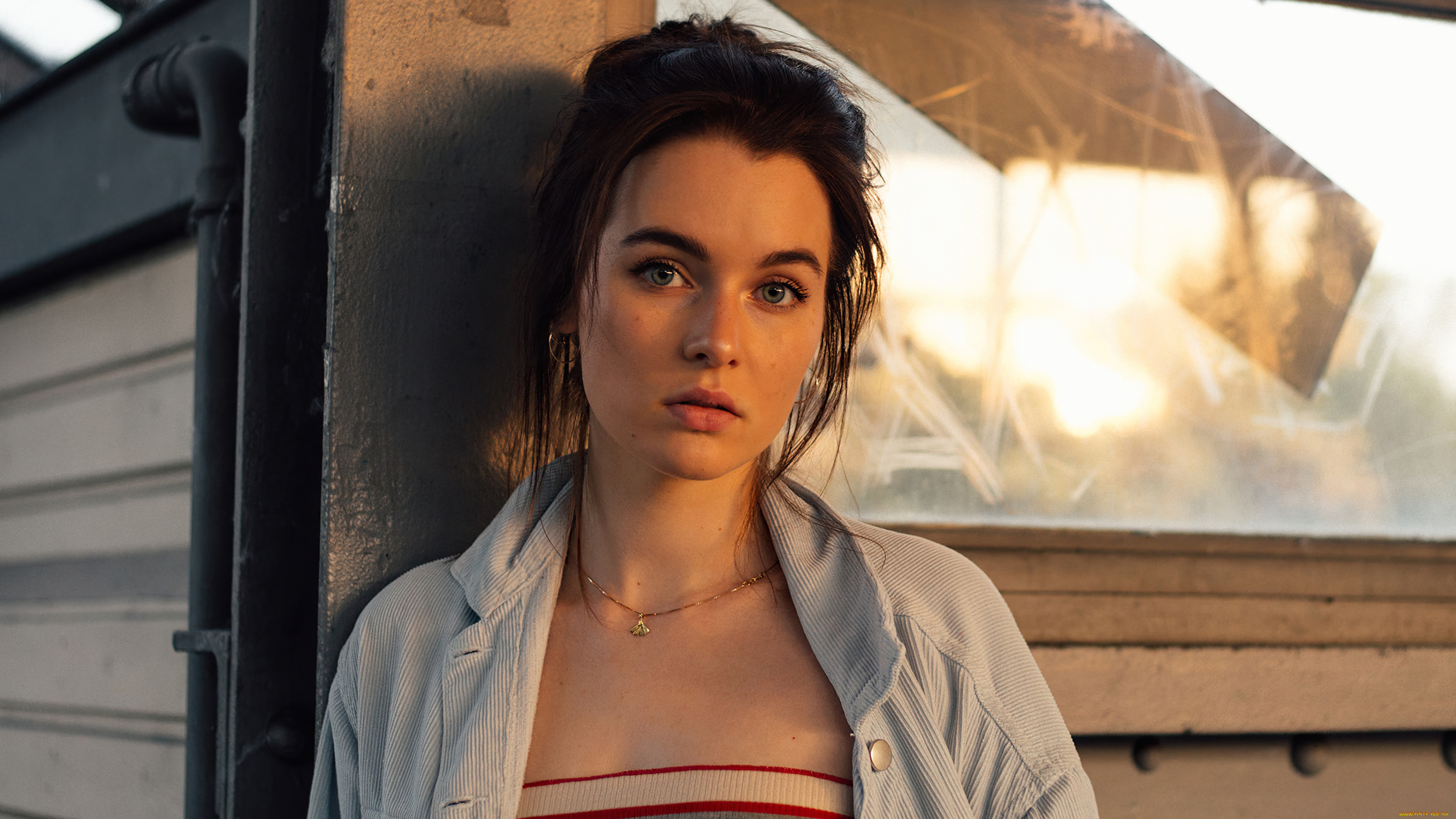 девушки, -, лица, , портреты, девушка