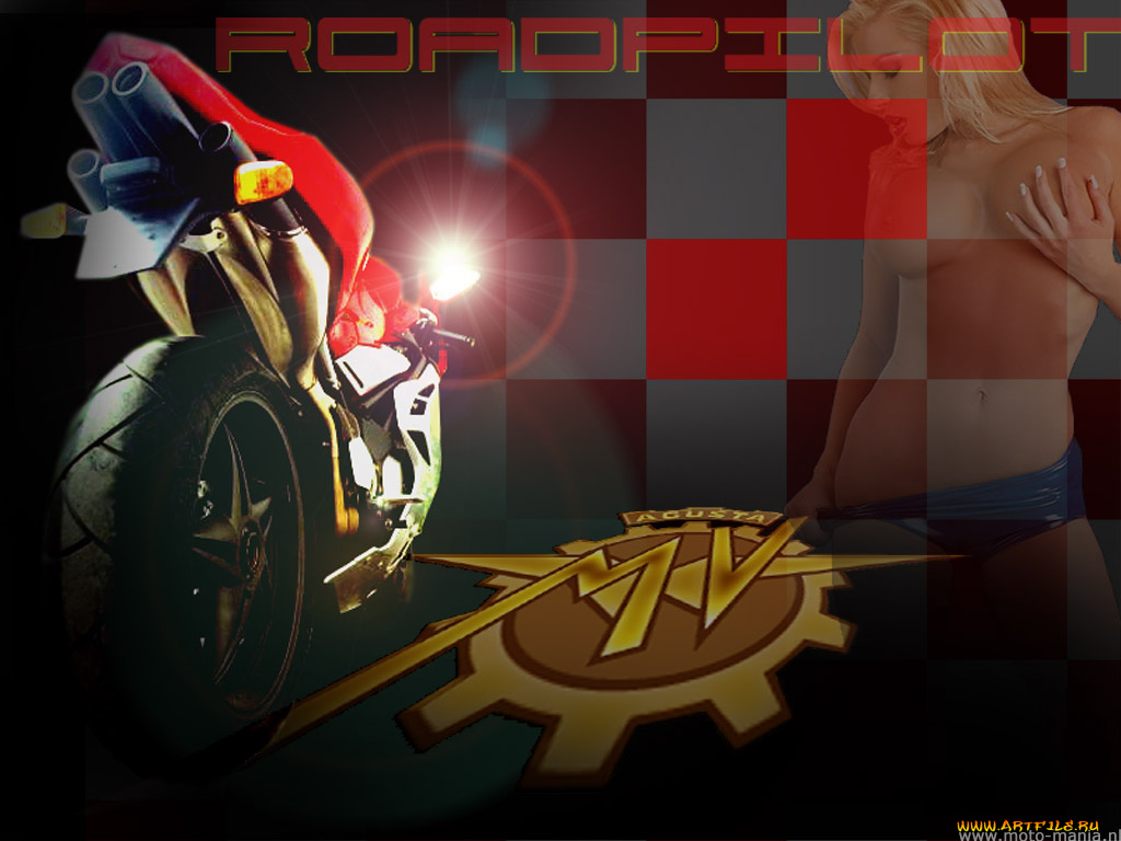 мотоциклы, мото, девушкой