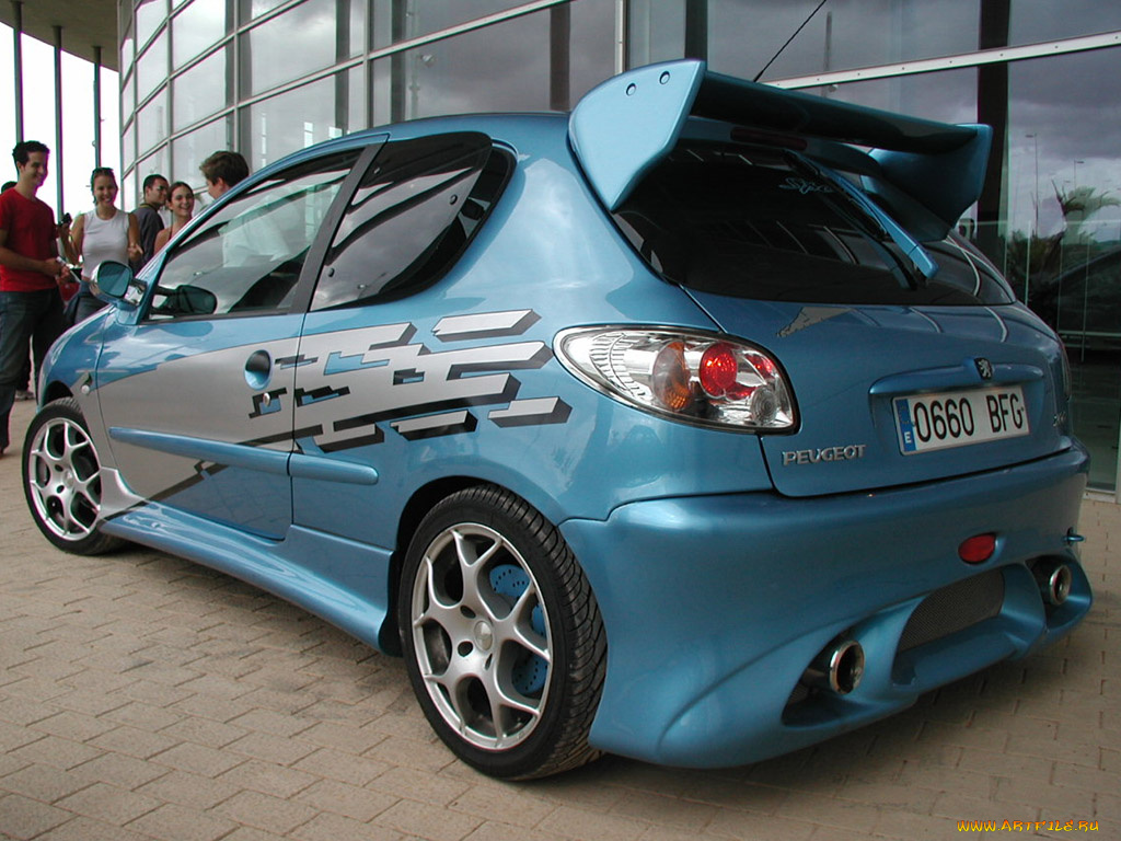 peugeot, 206, автомобили