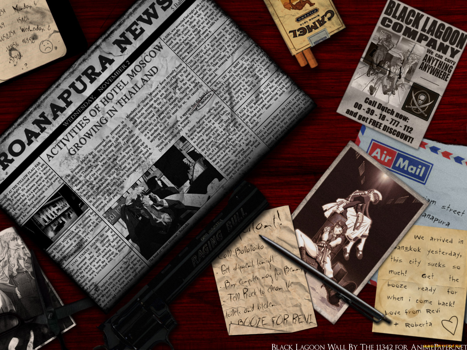 аниме, black, lagoon