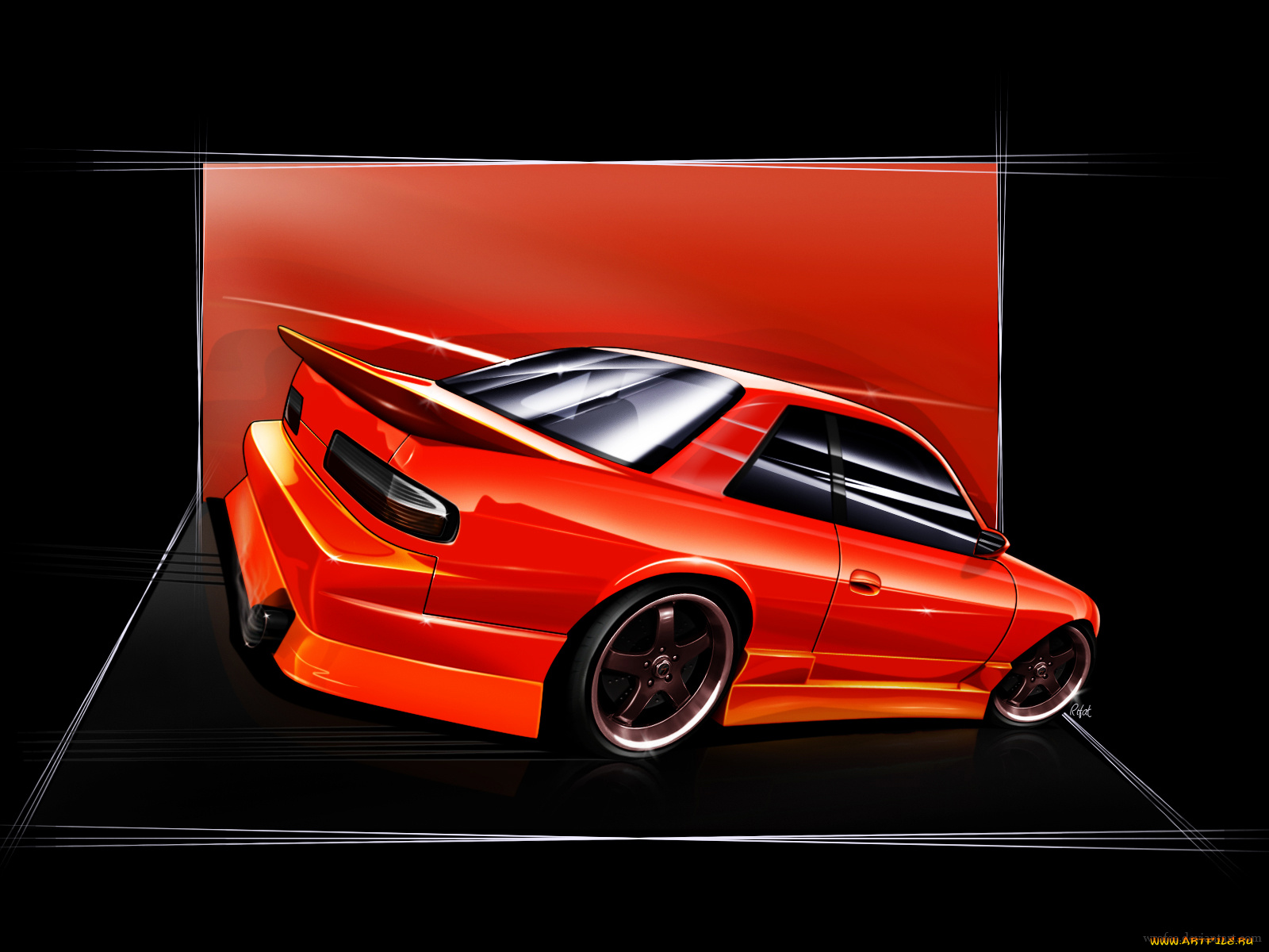 автомобили, векторная, графика