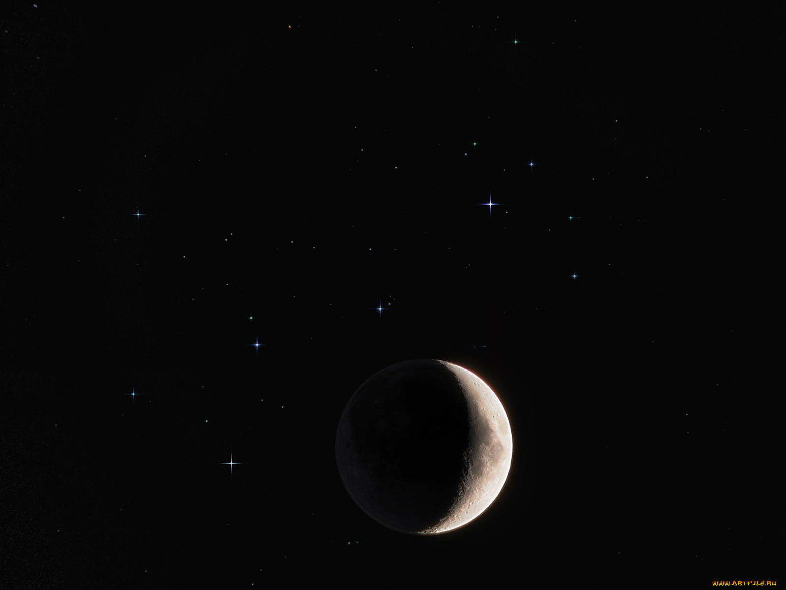 космос, луна