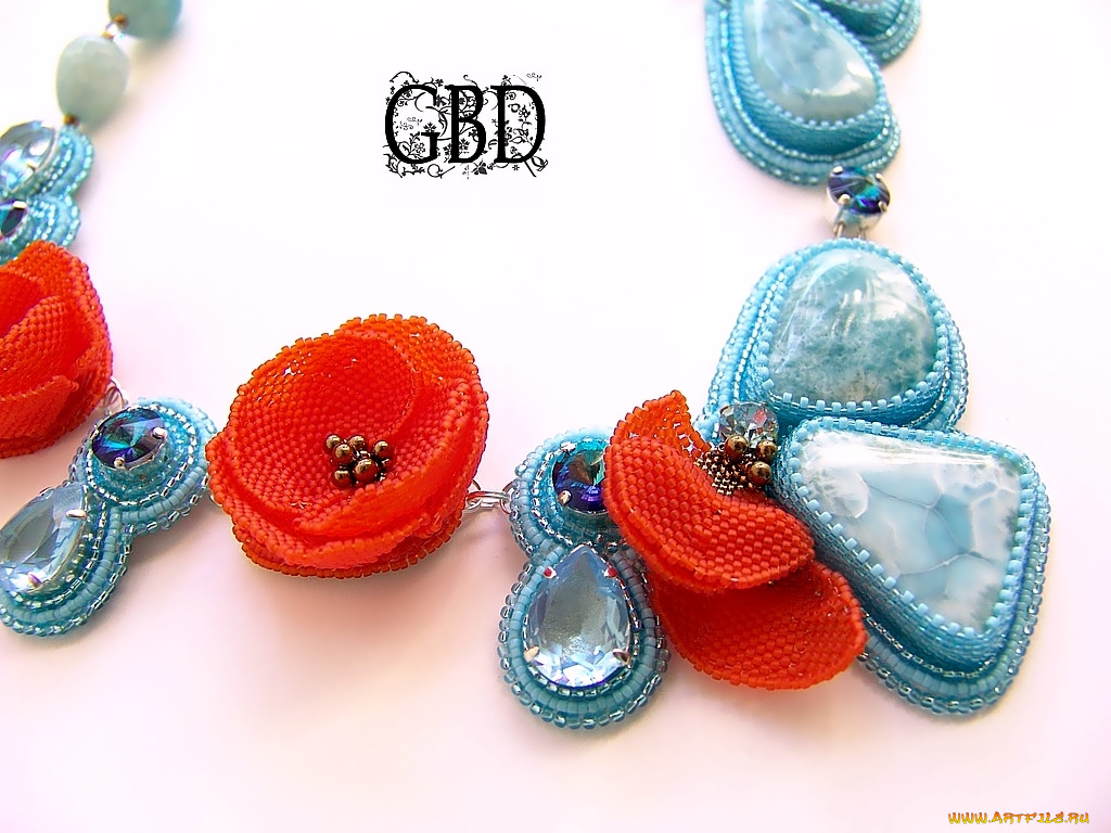 гузель, бакеева, маки, небесах, разное, украшения, аксессуары, веера