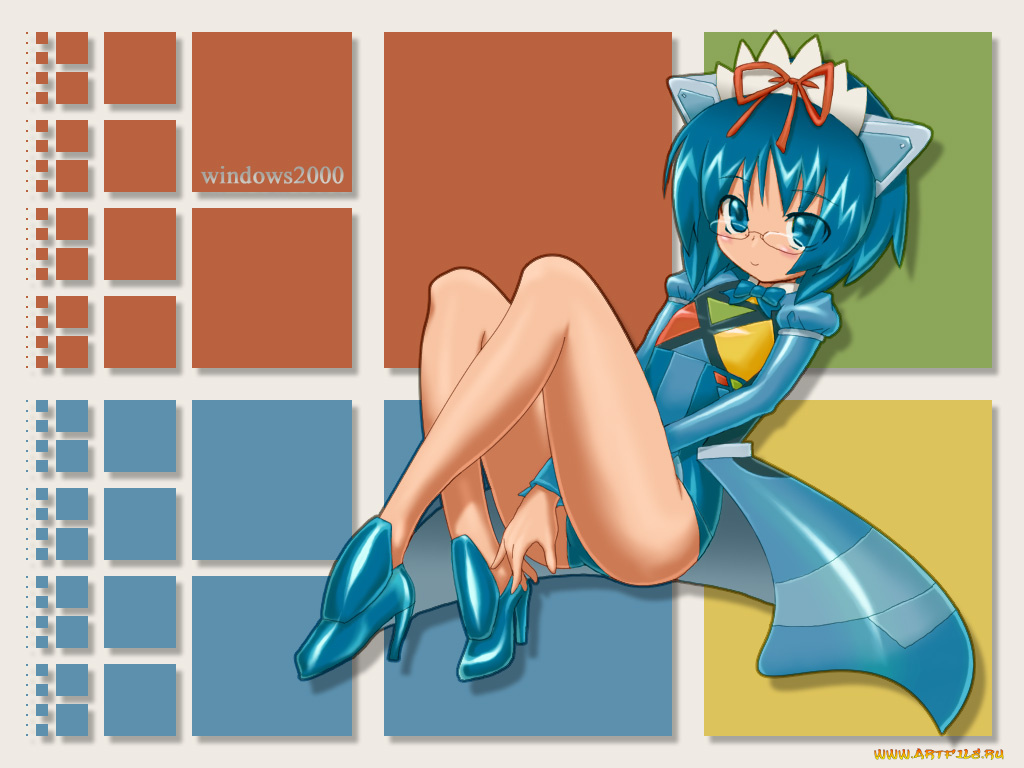 компьютеры, windows, 2000