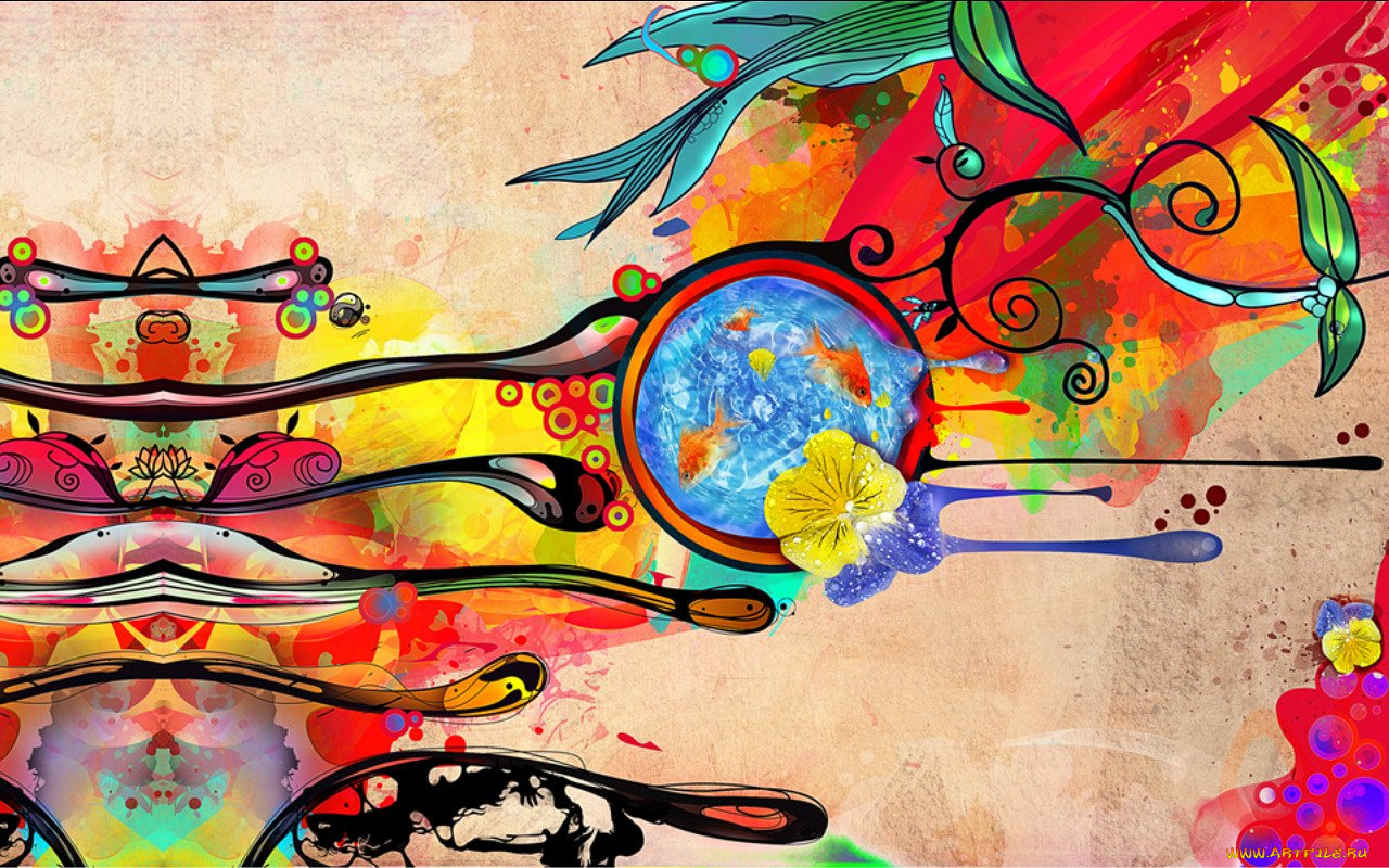 рисованные