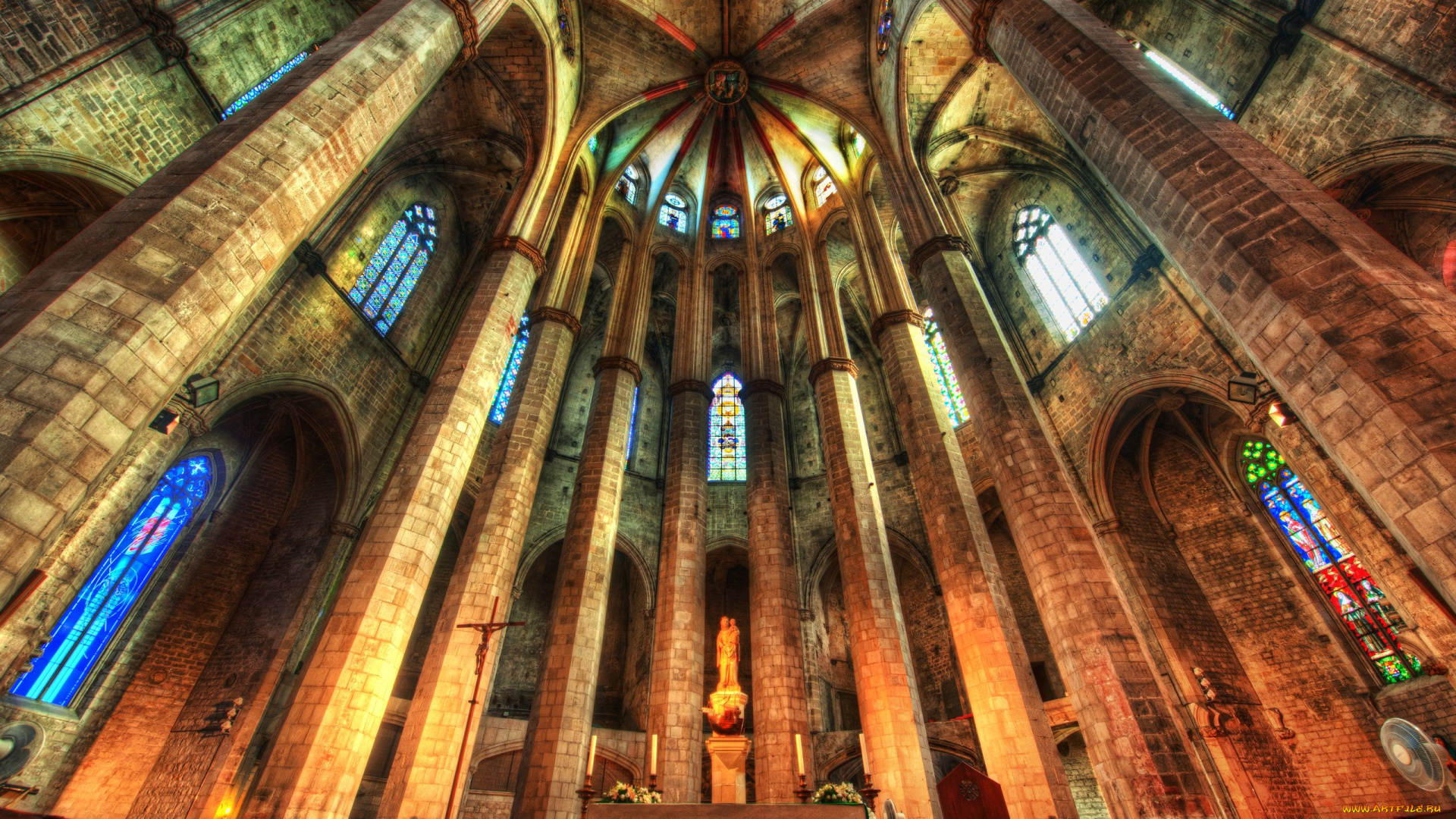 интерьер, убранство, роспись, храма