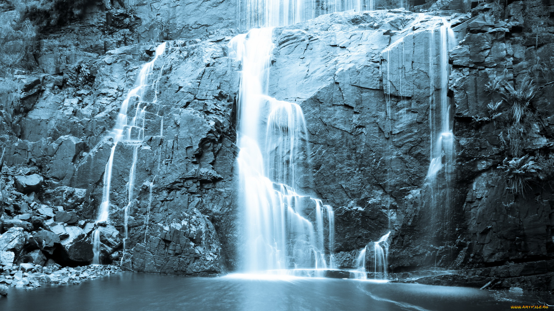 природа, водопады