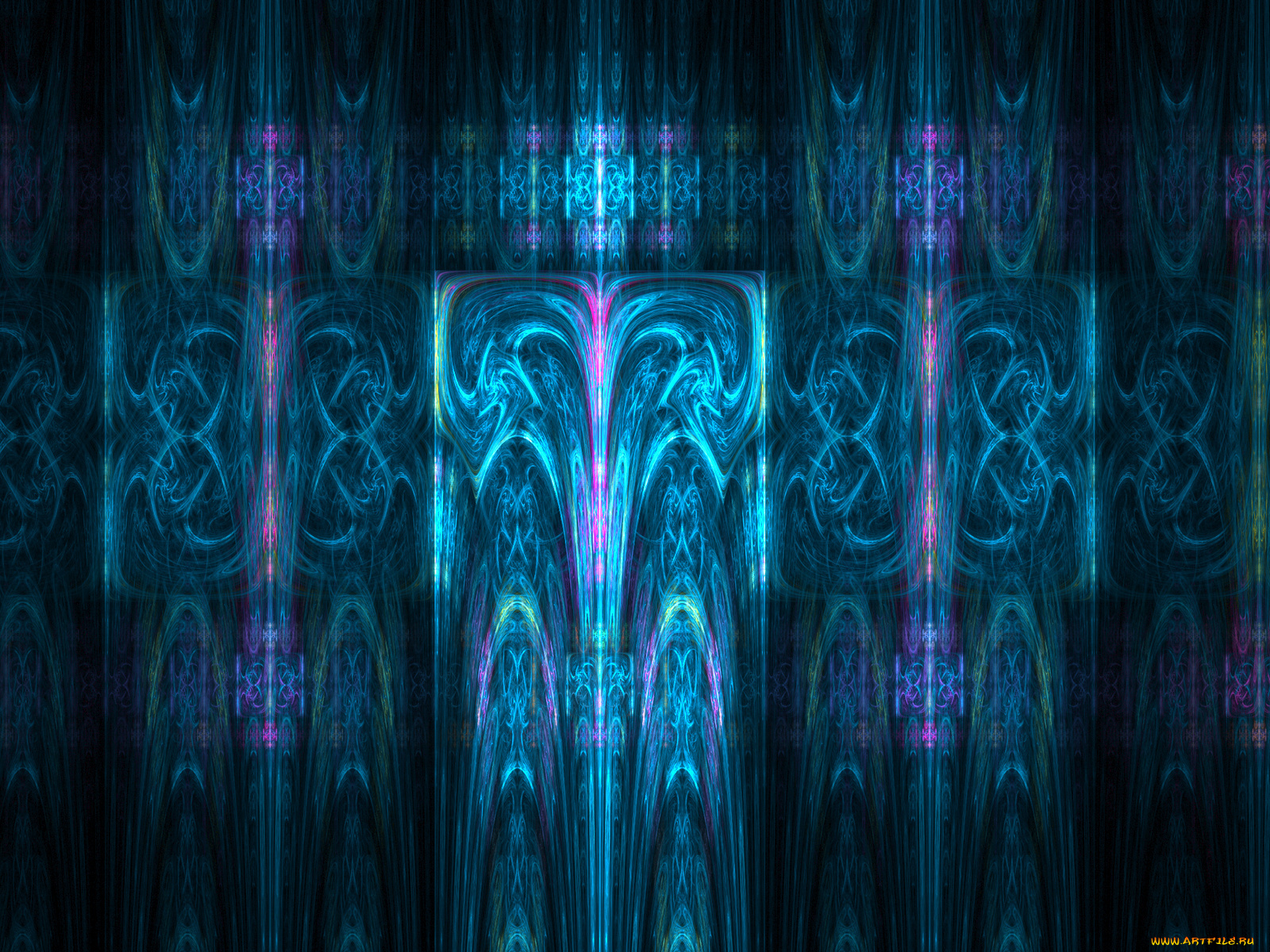 3д, графика, fractal, фракталы, узор, цвета