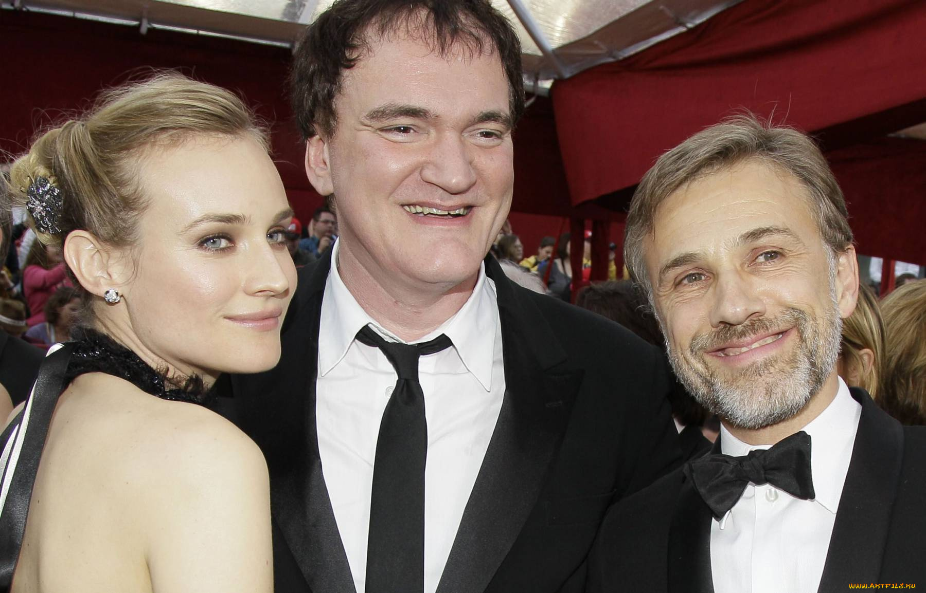 quentin, tarantino, diane, kruger, christoph, waltz, разное, знаменитости, бесславные, ублюдки